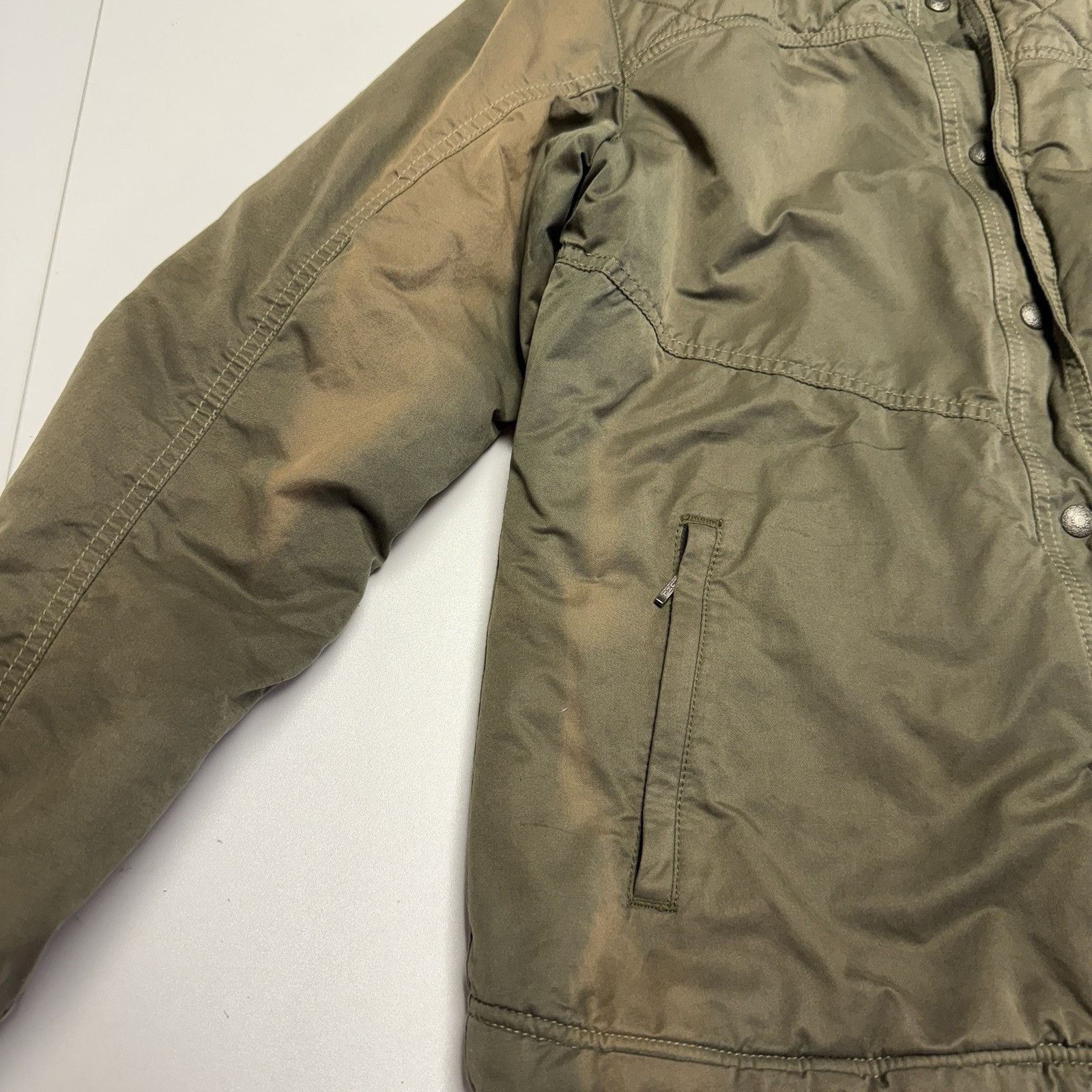 Kuhl Kuhl Womens Sherpa Lined Jacket Medium Olive Green Hood Size M / US 6-8 / IT 42-44 - 8 Thumbnail