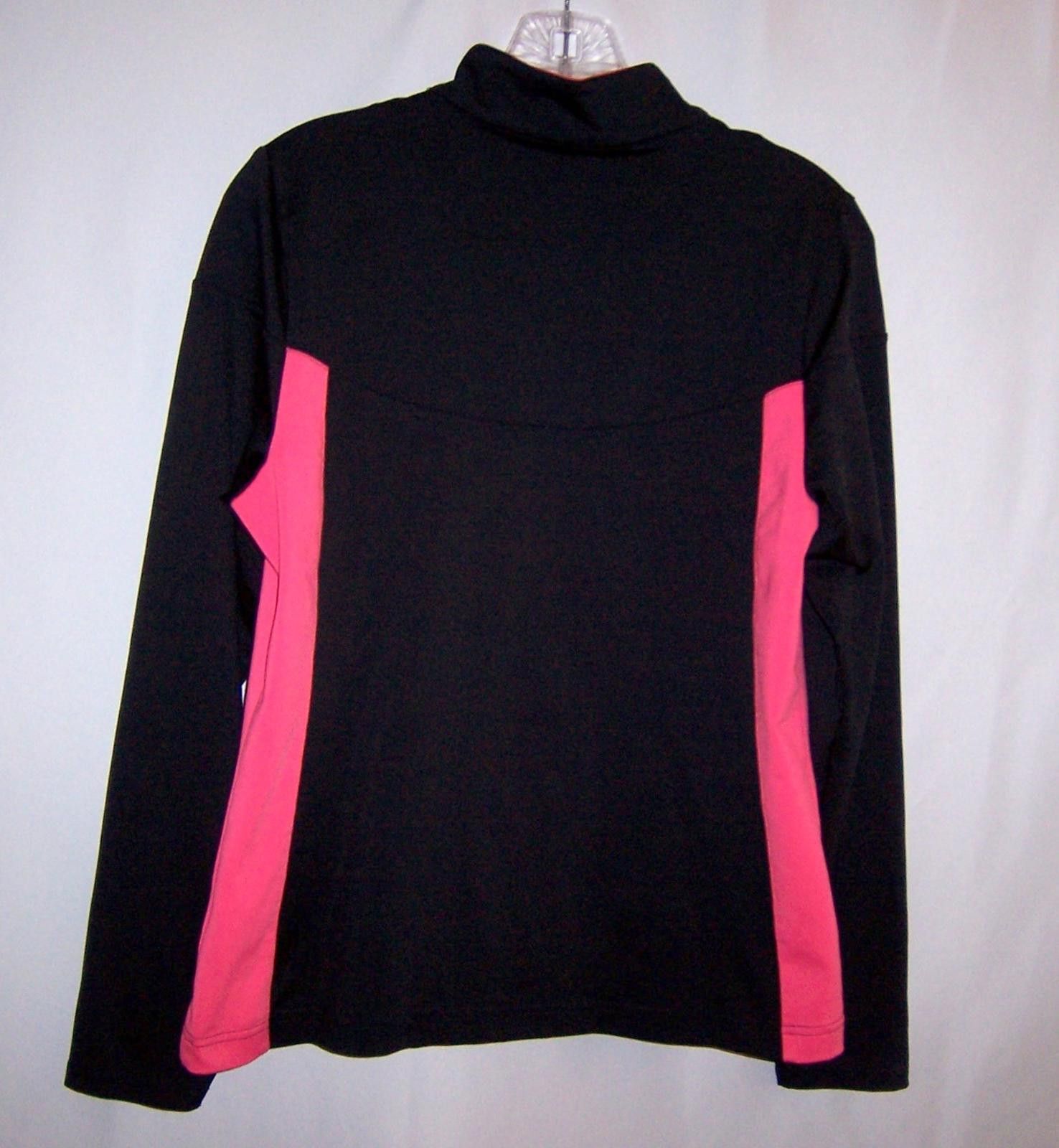 Izod Izod Cool FX Women's Fitted Athletic Jacket Black/Pink - M Size M / US 6-8 / IT 42-44 - 4 Thumbnail