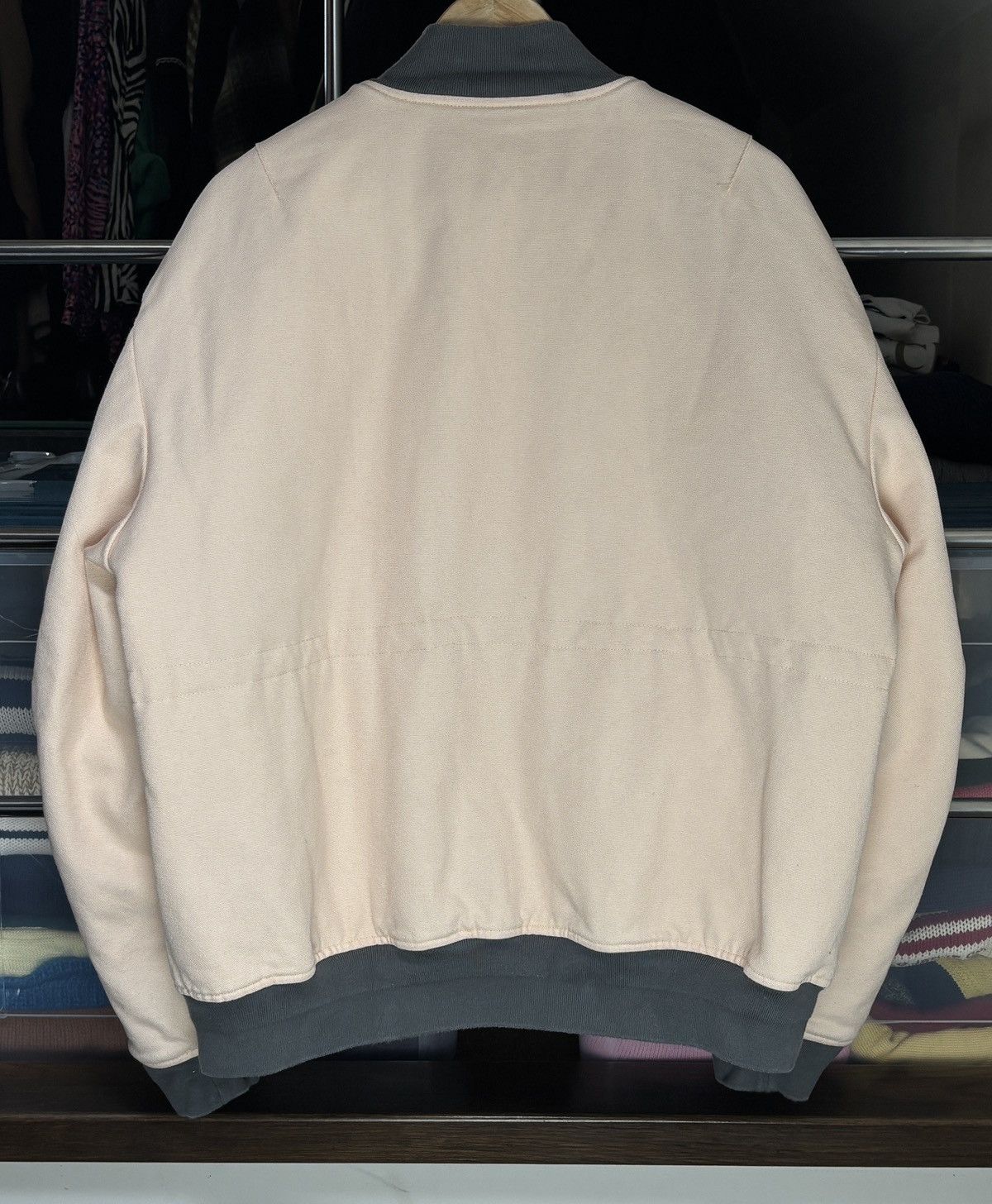 Acne Studios Acne Studios Powder Pink Rare Color Sample Bomber Jacket Size US L / EU 52-54 / 3 - 6 Thumbnail