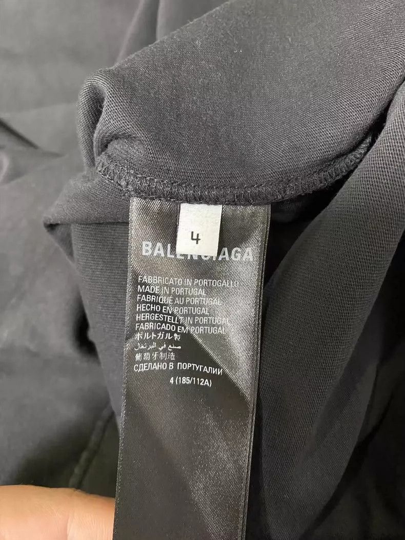 Balenciaga Balenciaga Black Short Sleeve TShirt with Tags-2505 Size US M / EU 48-50 / 2 - 5 Thumbnail