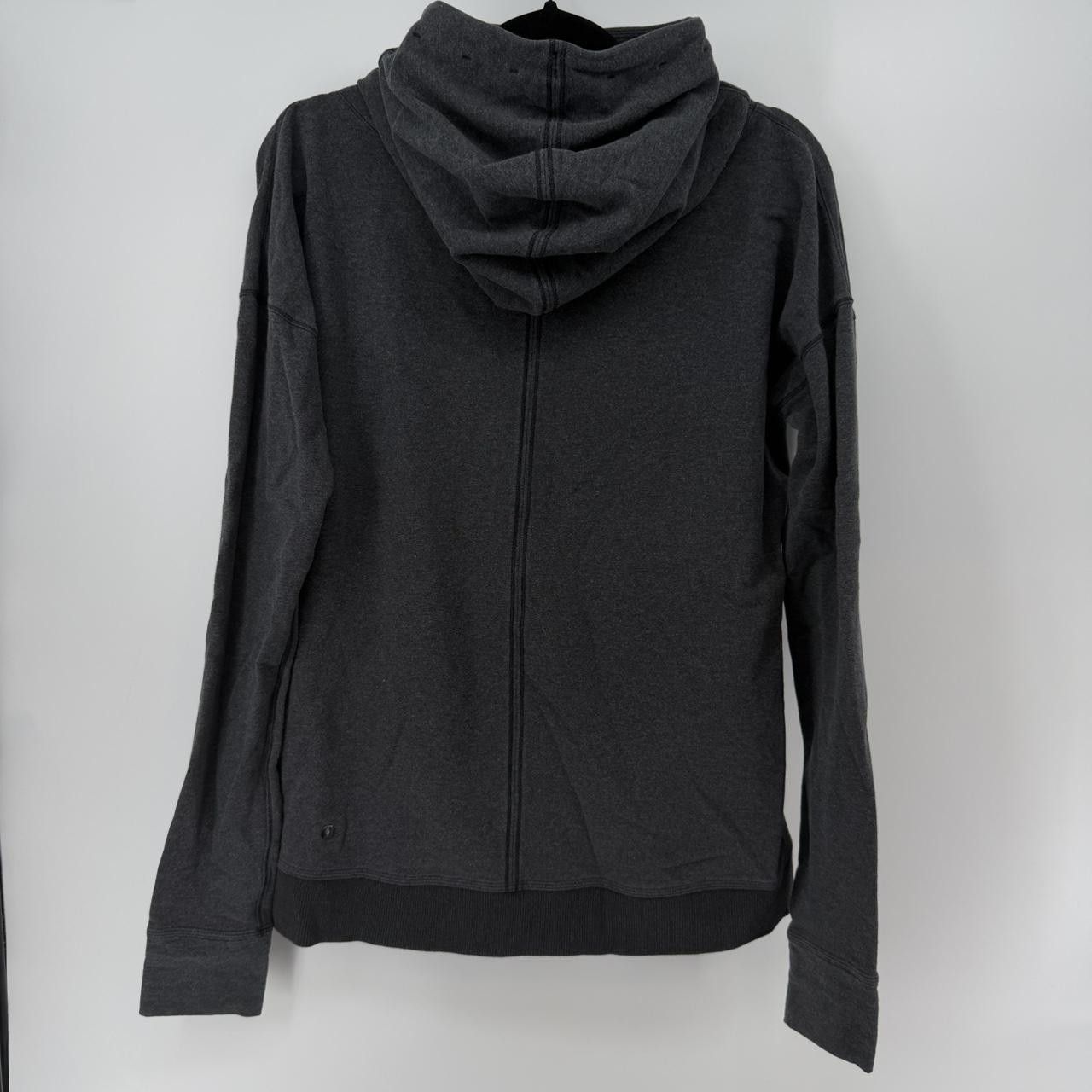 Lululemon Lululemon Women Charcoal Cowl Neck Size L / US 10 / IT 46 - 3 Thumbnail