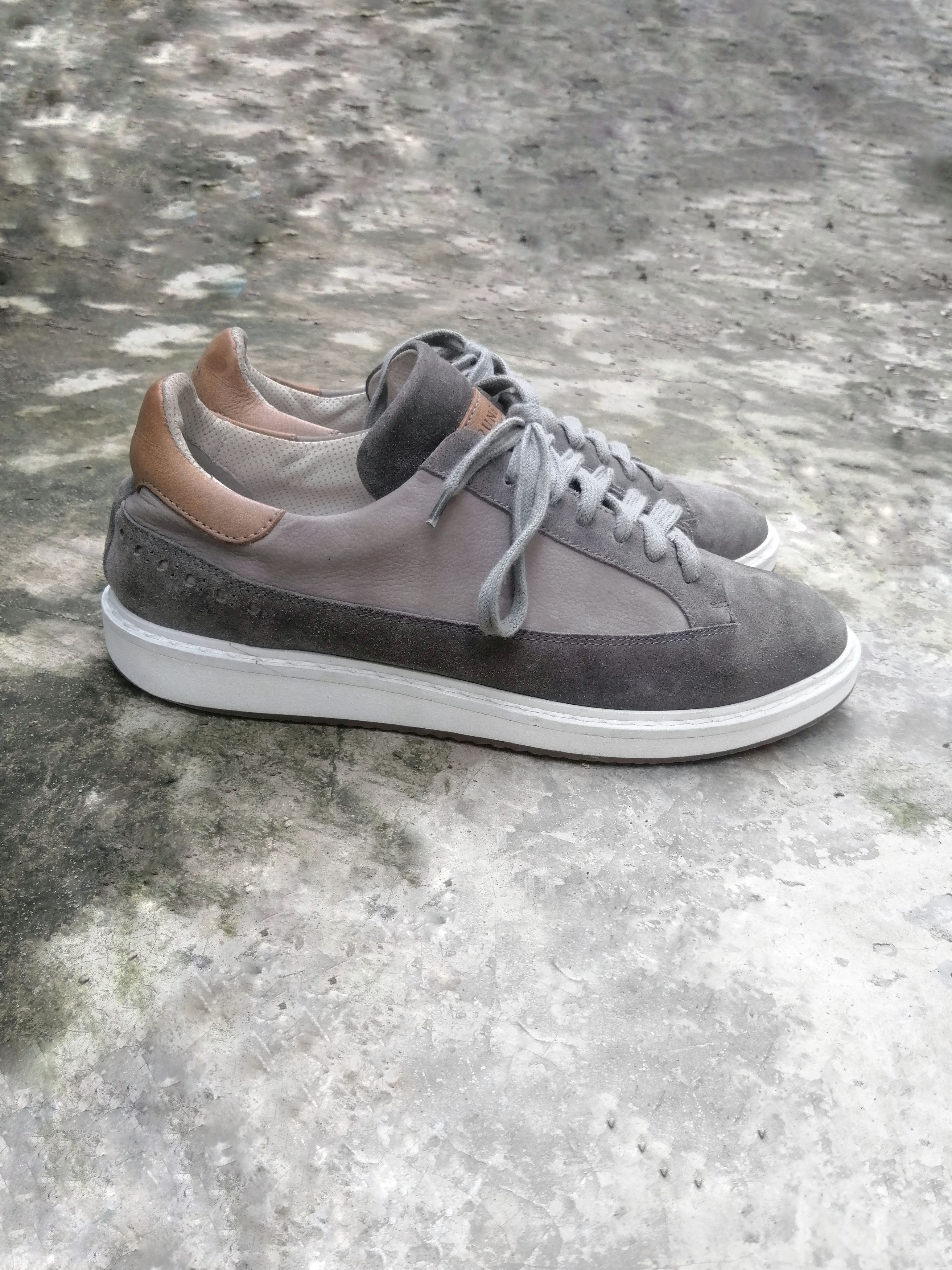 Brunello Cucinelli Brunello Cucinelli Light Gray Suede Low Trainers EU 41.5 Size US 8.5 / EU 41-42 - 8 Thumbnail