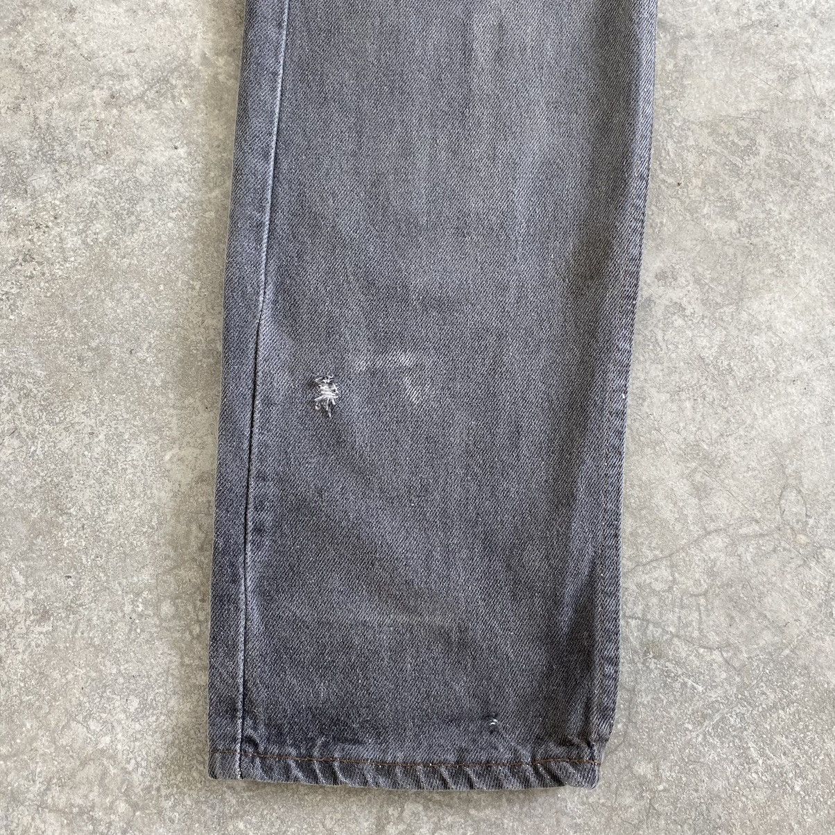 Levi's Size 30x33 Vintage Late 80’s Levis 505 Faded Ash Grey Jeans Size US 30 / EU 46 - 7 Thumbnail