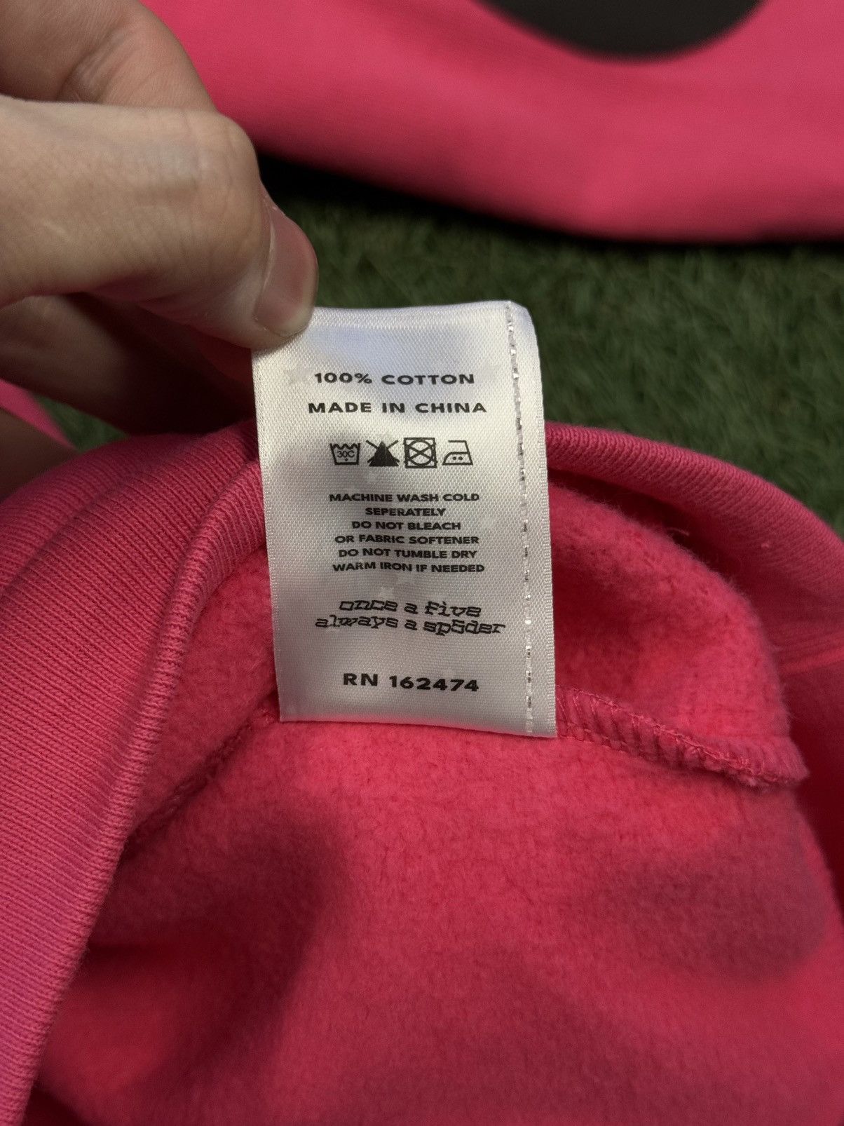 Sp5der Sp5der Worldwide Pink Hoodie Size M (NEW) Size US M / EU 48-50 / 2 - 8 Thumbnail