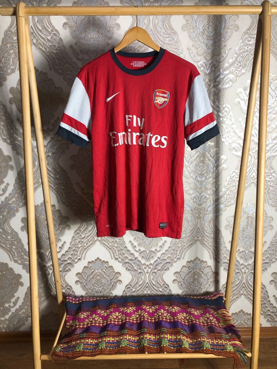 Vintage VINTAGE NIKE FC ARSENAL LONDON ENGLAND SOCCER JERSEY RETRO Size US L / EU 52-54 / 3 - 1 Thumbnail