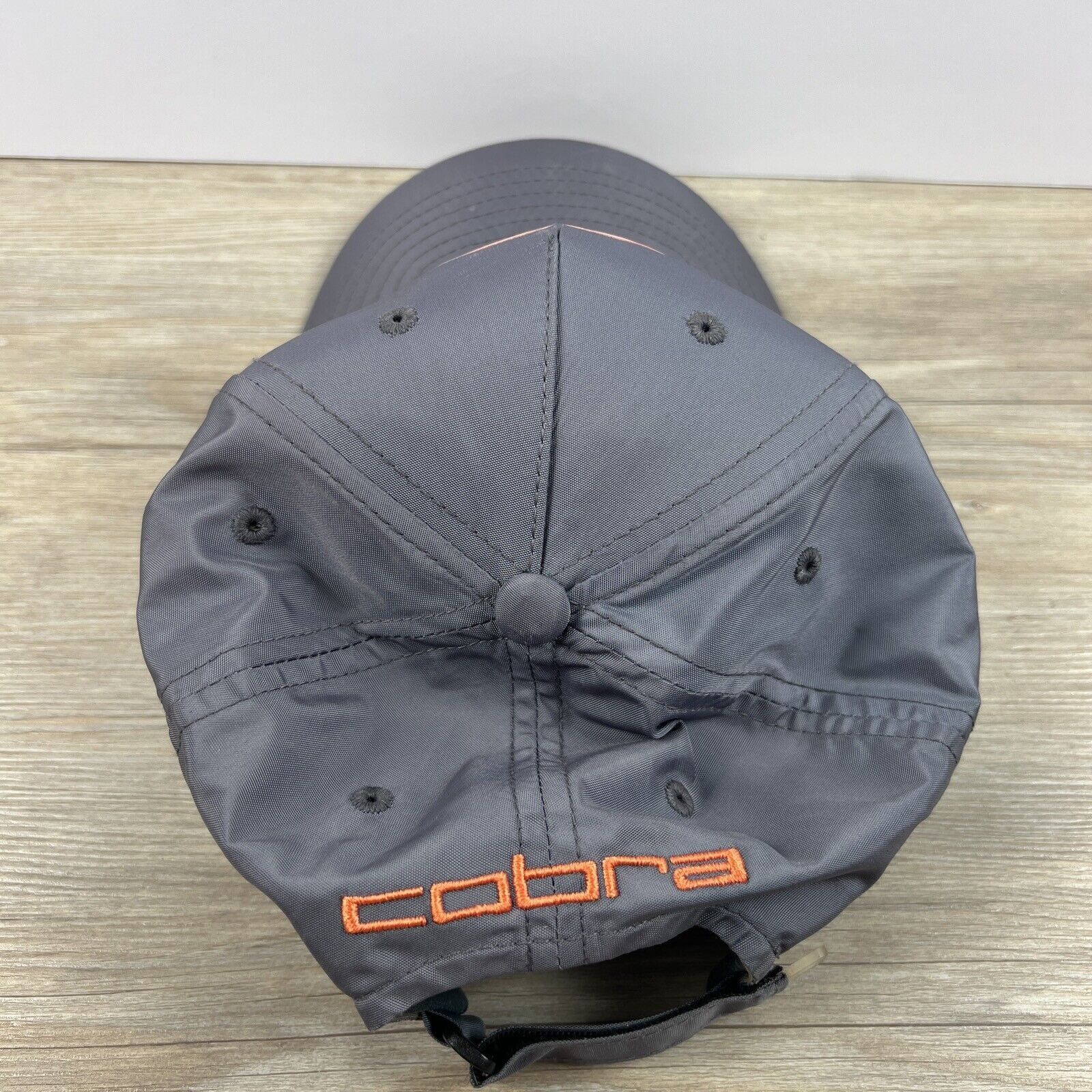 Cobra Cobra Hat Cobra Adjustable Hat Gray Adjustable Hat Adult Fit Size ONE SIZE - 10 Thumbnail