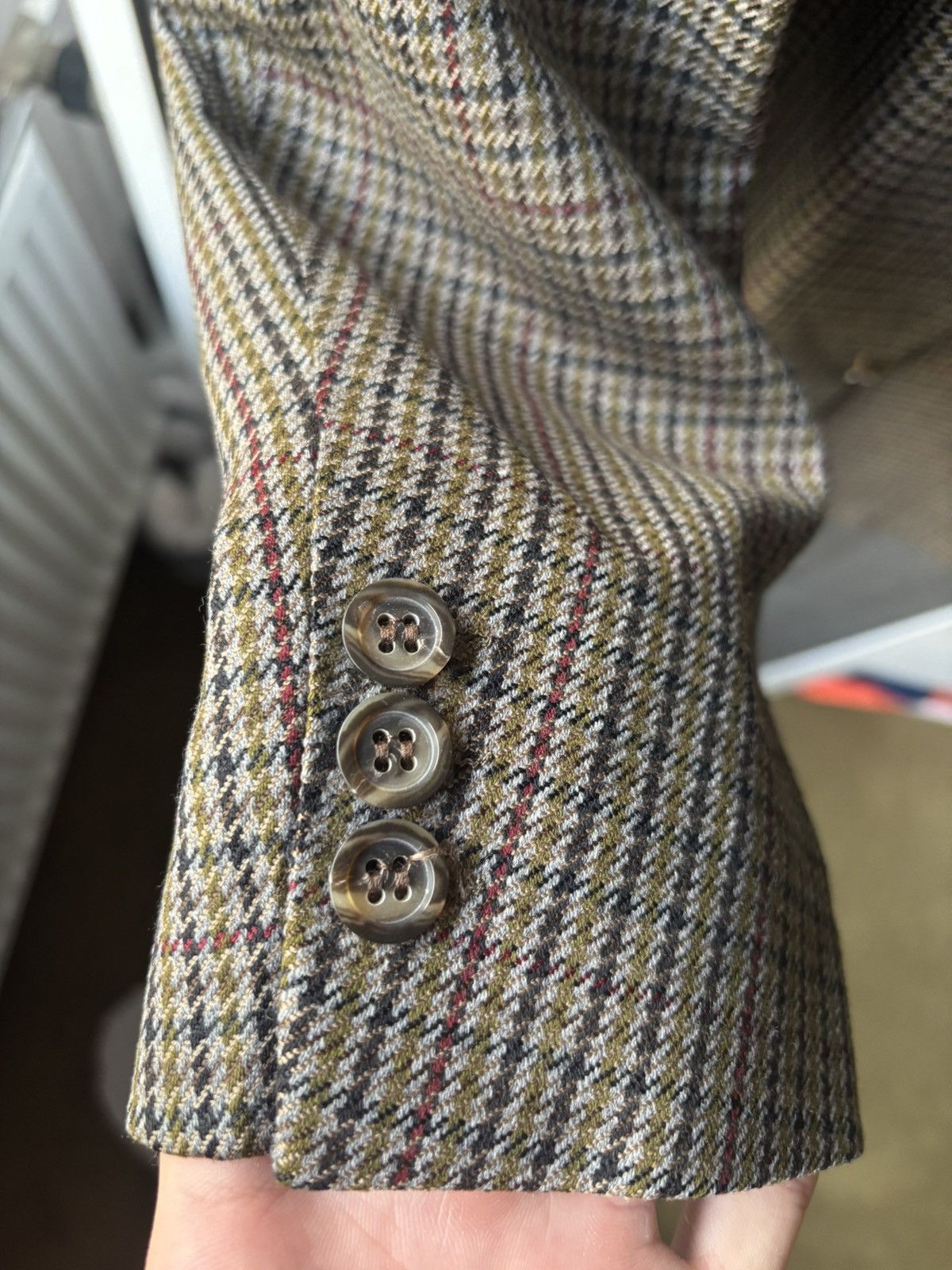 Burberry Burberry x Cashmere & Wool x Vintage Size 46R - 6 Thumbnail