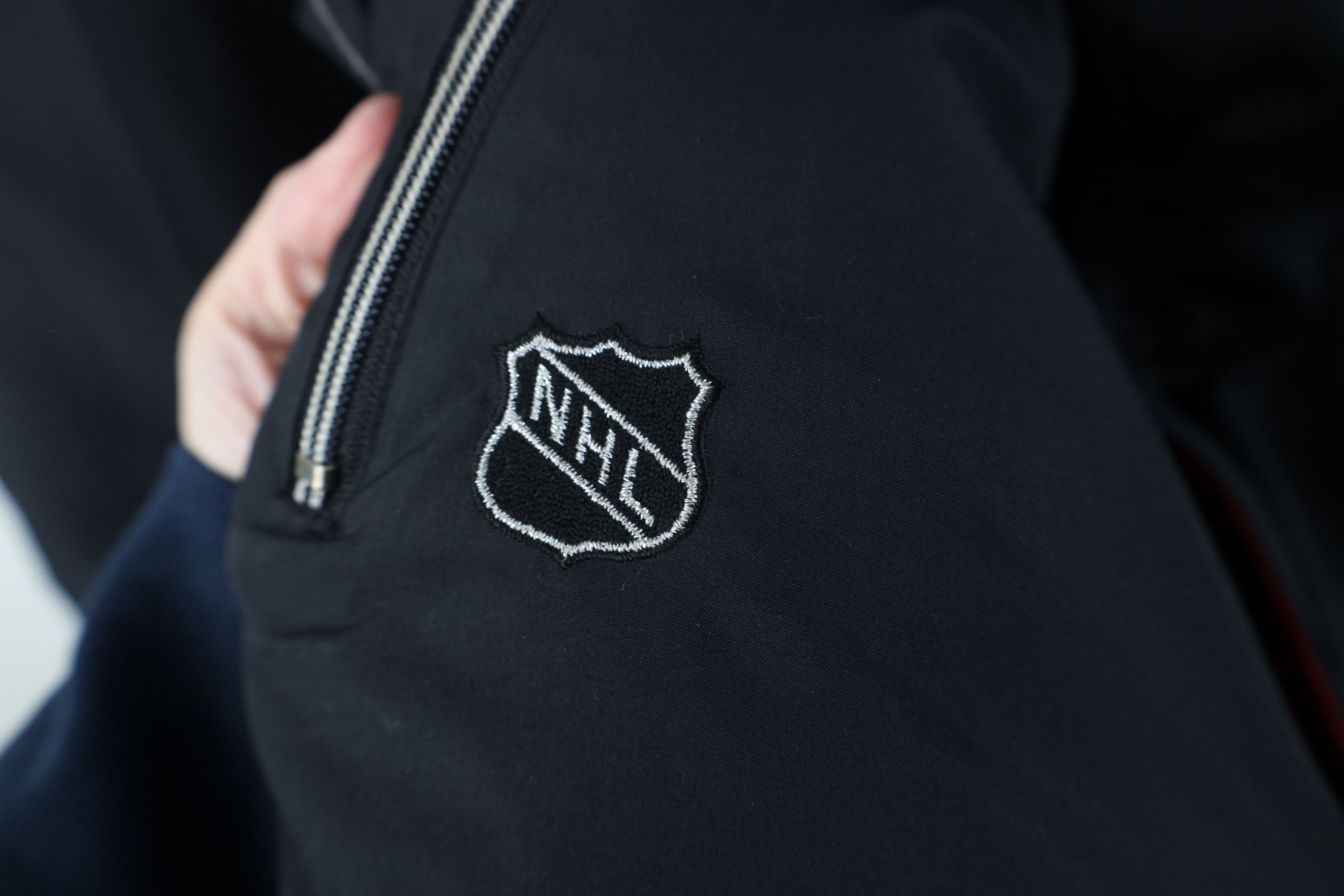 Vintage Vintage CCM Hockey Detroit Red Wings Hockey Jacket Black Size US M / EU 48-50 / 2 - 6 Thumbnail