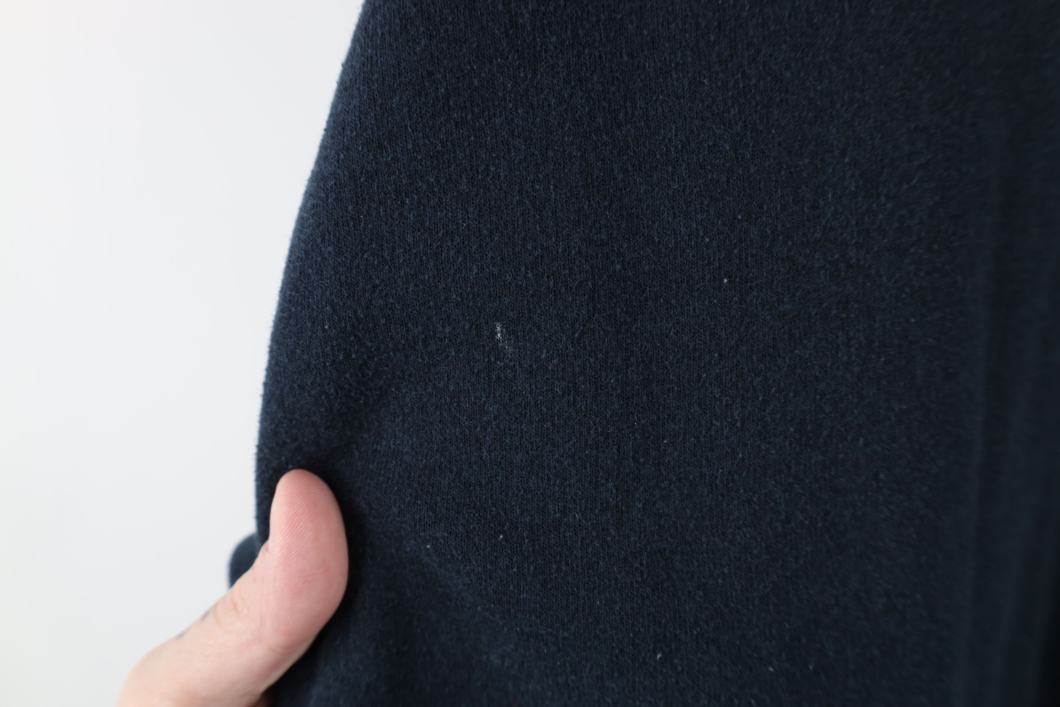 Vintage Vintage 90s Streetwear Blank Crewneck Sweatshirt Black Size US XXL / EU 58 / 5 - 11 Thumbnail