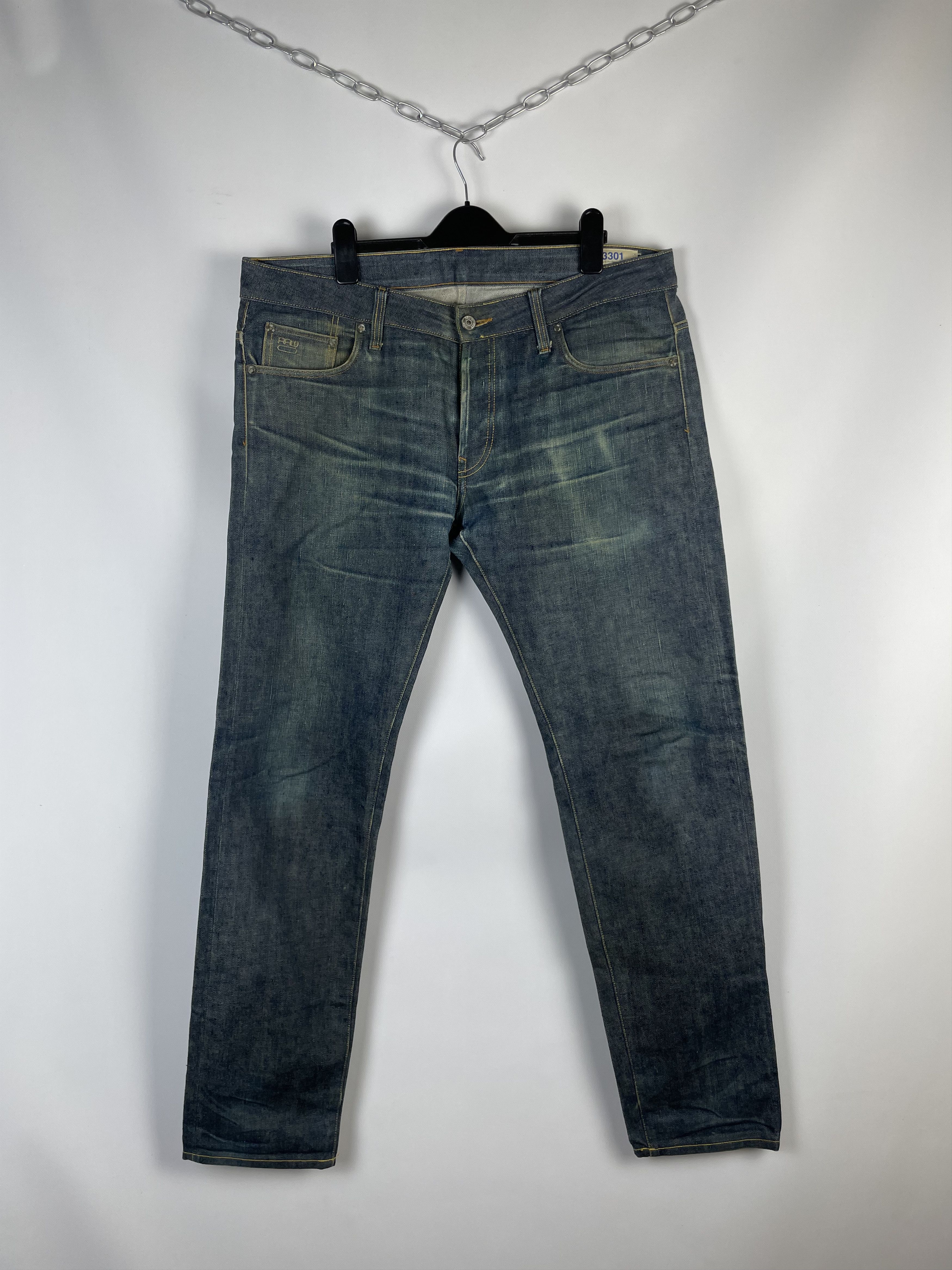 G-Star Vintage G-Star Raw Jeans Denim Pants Size US 38 / EU 54 - 8 Thumbnail