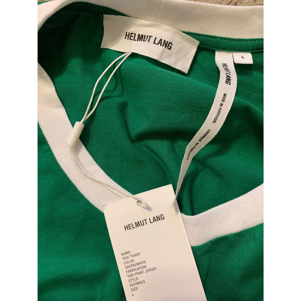 Helmut Lang HELMUT LANG TAXI LIMITED EDITION T-SHIRT Size US L / EU 52-54 / 3 - 19 Thumbnail