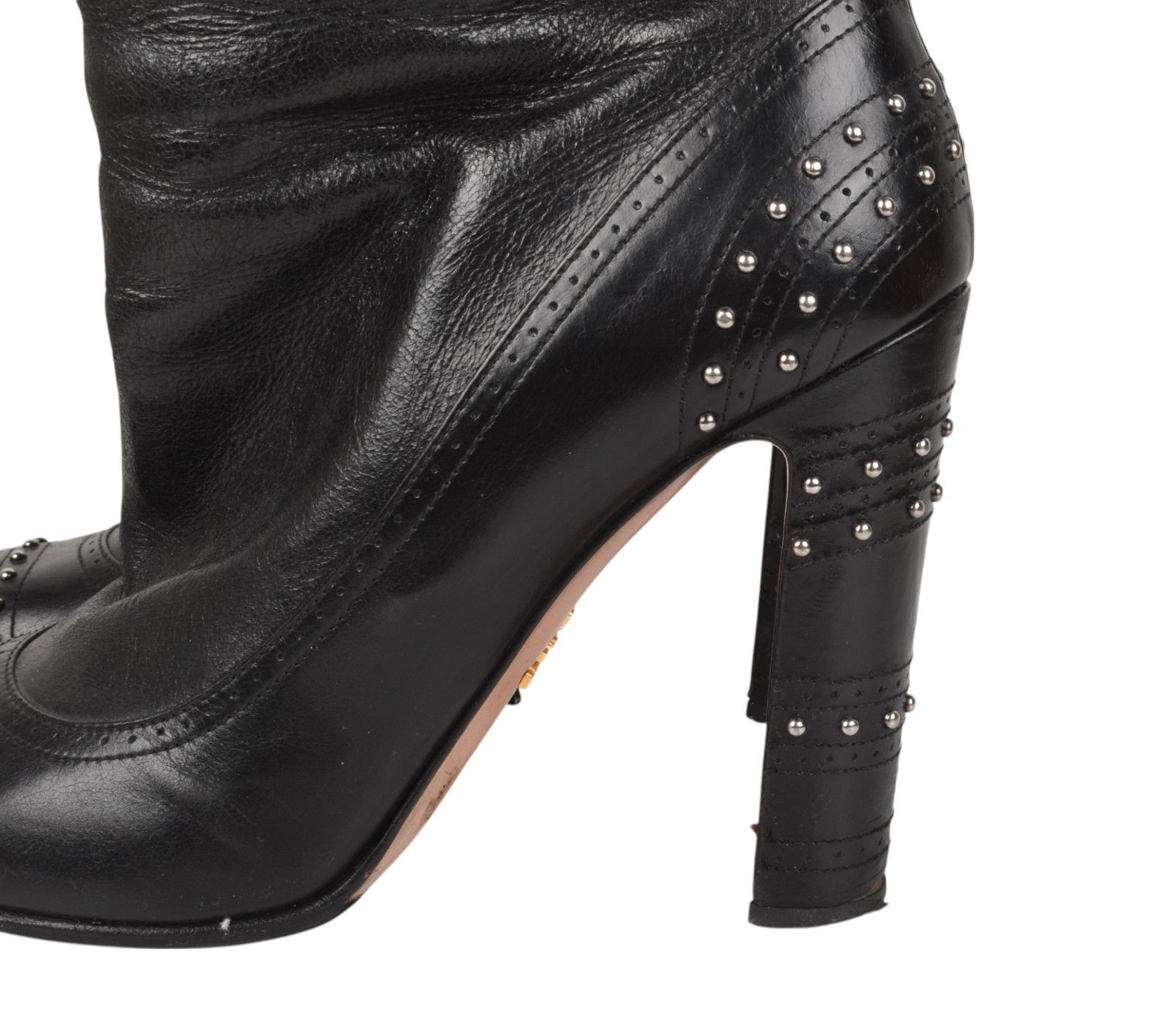 Prada Prada Women Shoes High Heels Size EUR40 ½, US 9 1/2 Size US 9.5 / IT 39.5 - 4 Thumbnail