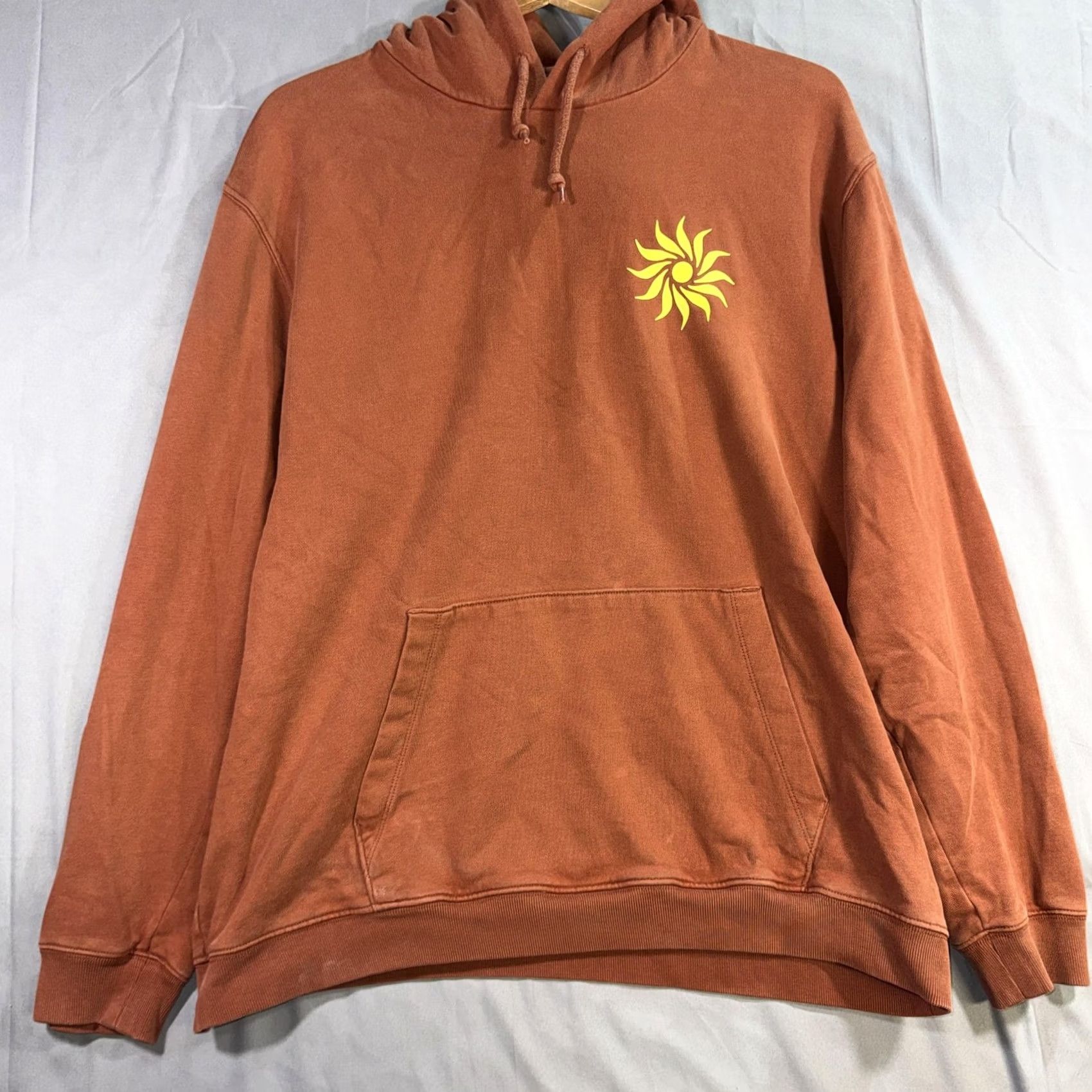 Gap Gap Hoodie Mens L Orange Sun Graphic Bailey Elder Pullover Fleece Sweatshirt Size US L / EU 52-54 / 3 - 2 Thumbnail