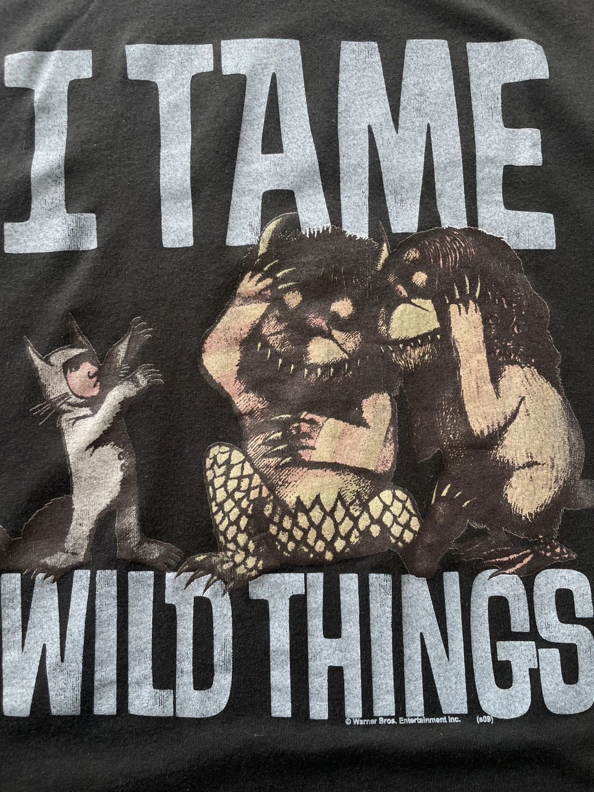 Warner Bros Vintage 2009 Warner Bros “I Tame Wild Things” Movie T-Shirt Size US S / EU 44-46 / 1 - 3 Thumbnail