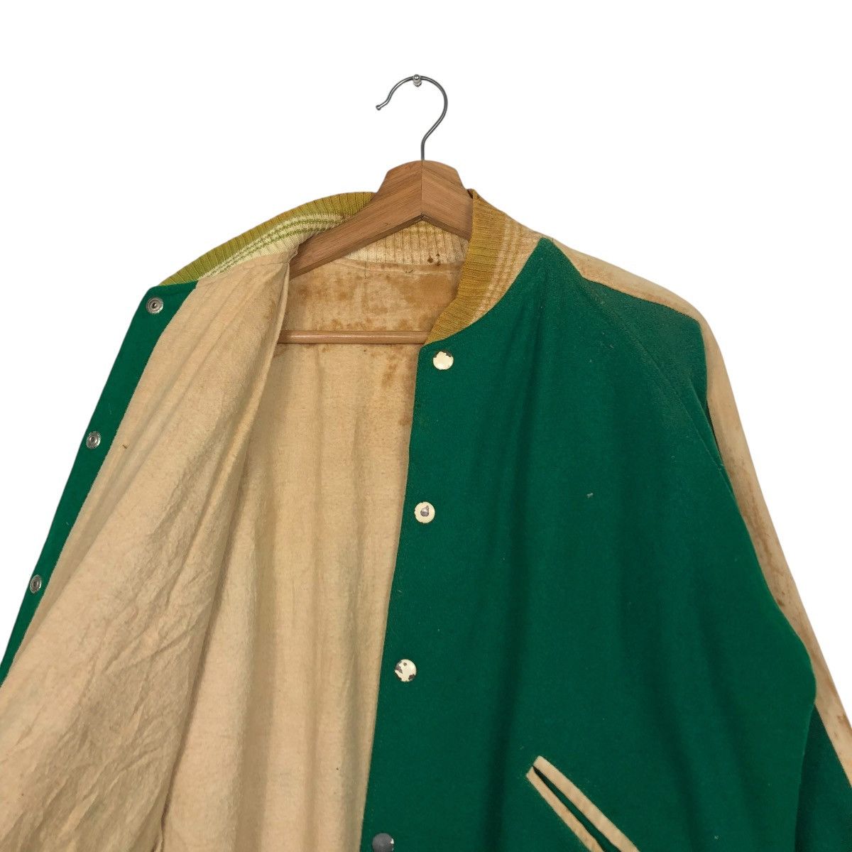 Vintage 🔥TRUE VINTAGE 1960’s VARSITY JACKET SPORTSWEAR LETTERMAN USA Size US M / EU 48-50 / 2 - 14 Thumbnail