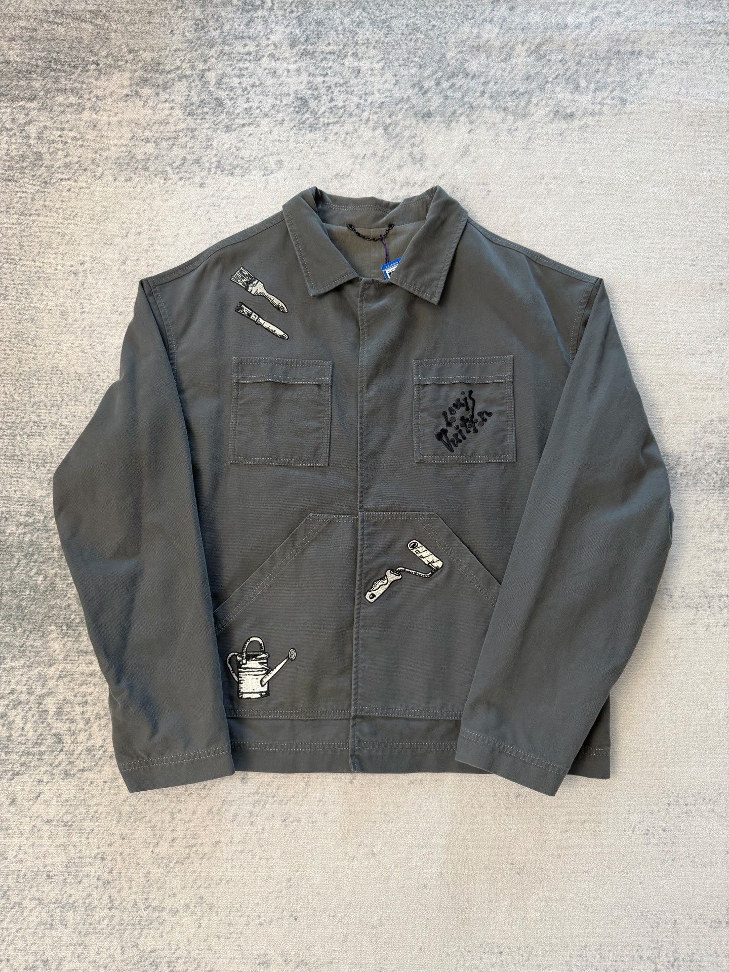Louis Vuitton Louis Vuitton Tool Logo Work Jacket Size US L / EU 52-54 / 3 - 1 Thumbnail