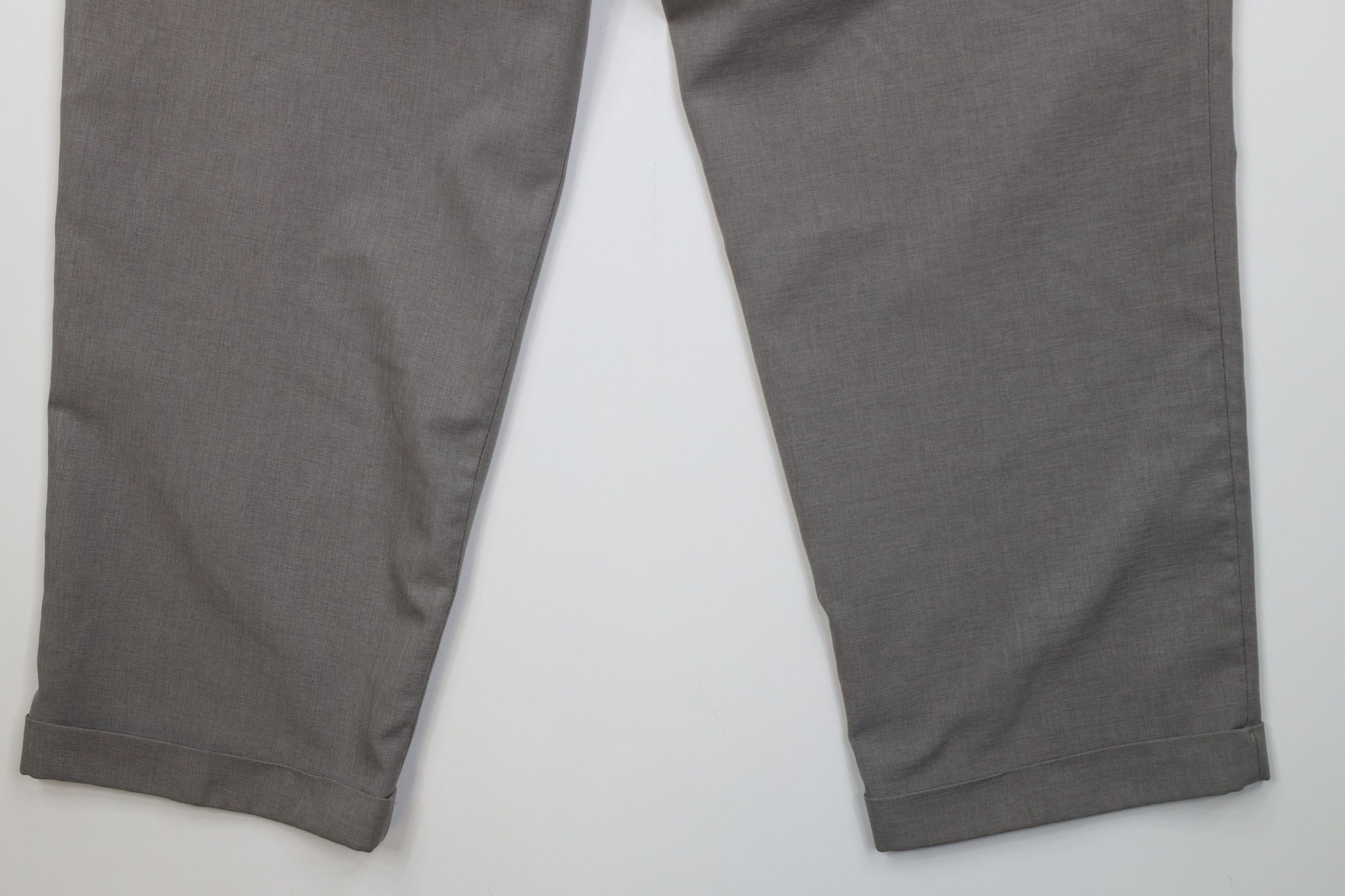 Levi's Vintage 90s Levis Pleated Wide Leg Chino Pants Trousers Gray Size US 34 / EU 50 - 13 Thumbnail