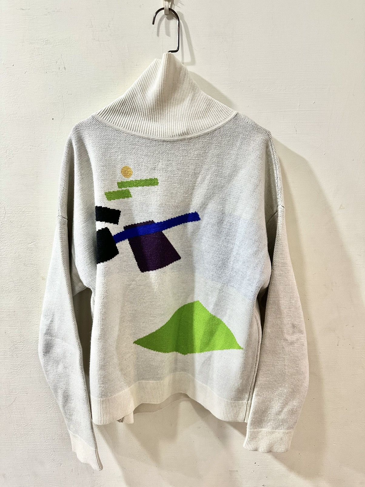 Gosha rubchinskiy shop geometry turtleneck sweater