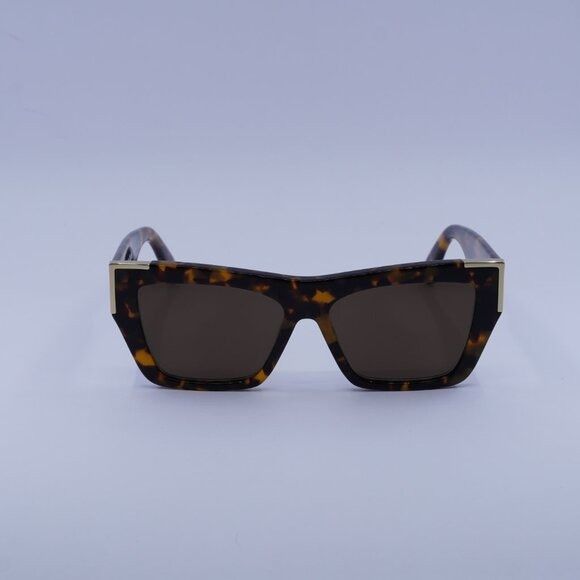 Palm Angels Palm Angels PERI099 HOLLYWOOD 6064 Sunglasses Havana Cat Eye Size ONE SIZE - 4 Thumbnail