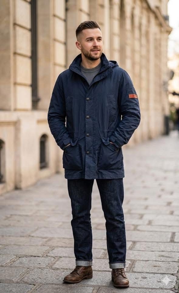Burberry BURBERRY MENS PARKA JACKET Size US M / EU 48-50 / 2 - 2 Thumbnail