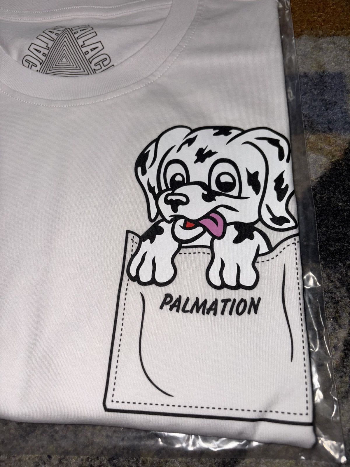 Palace Palace Palmation T-Shirt White Size US XL / EU 56 / 4 - 2 Thumbnail