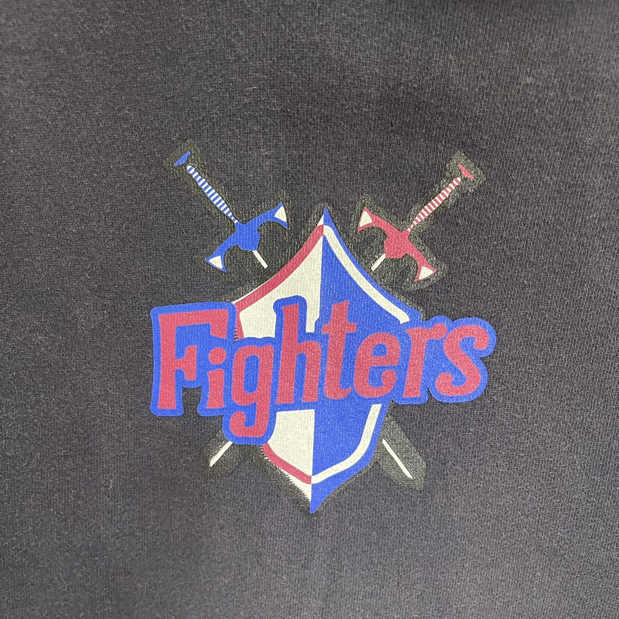 Japanese Brand FIGHTER BIG LOGO PULLOVER HOODIE Size US M / EU 48-50 / 2 - 5 Thumbnail