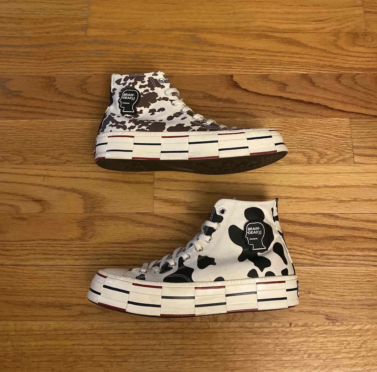 Brain Dead × Converse Brain Dead X Converse Chuck 70 Cow Print 169946C Men's Sz 9 Size US 9 / EU 42 - 1 Thumbnail