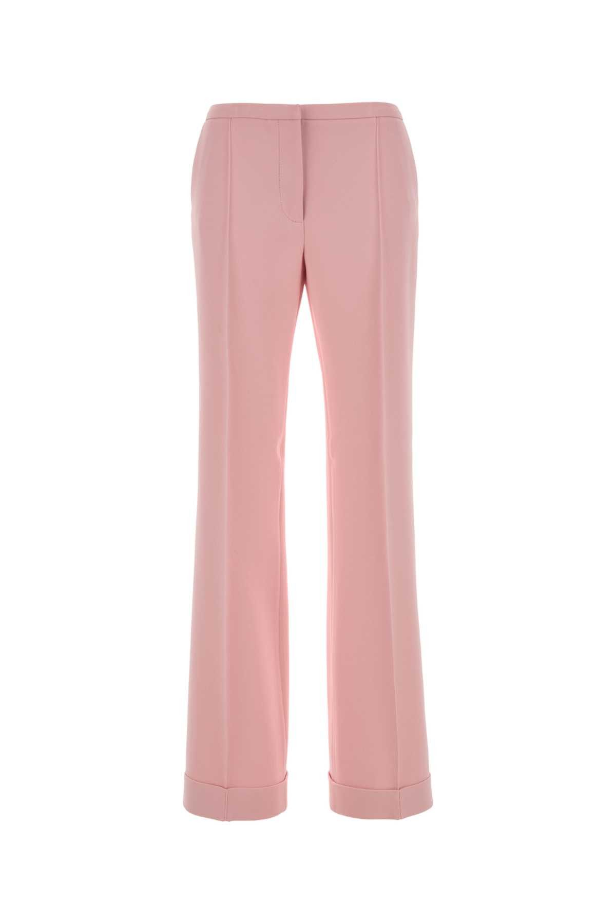 Pink Crepe Pant