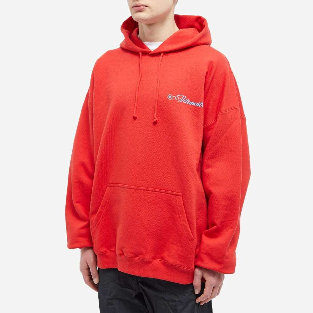 Vetements Vetements Oversized OnlyVetements Red Hoodie Size US XS / EU 42 / 0 - 13 Thumbnail