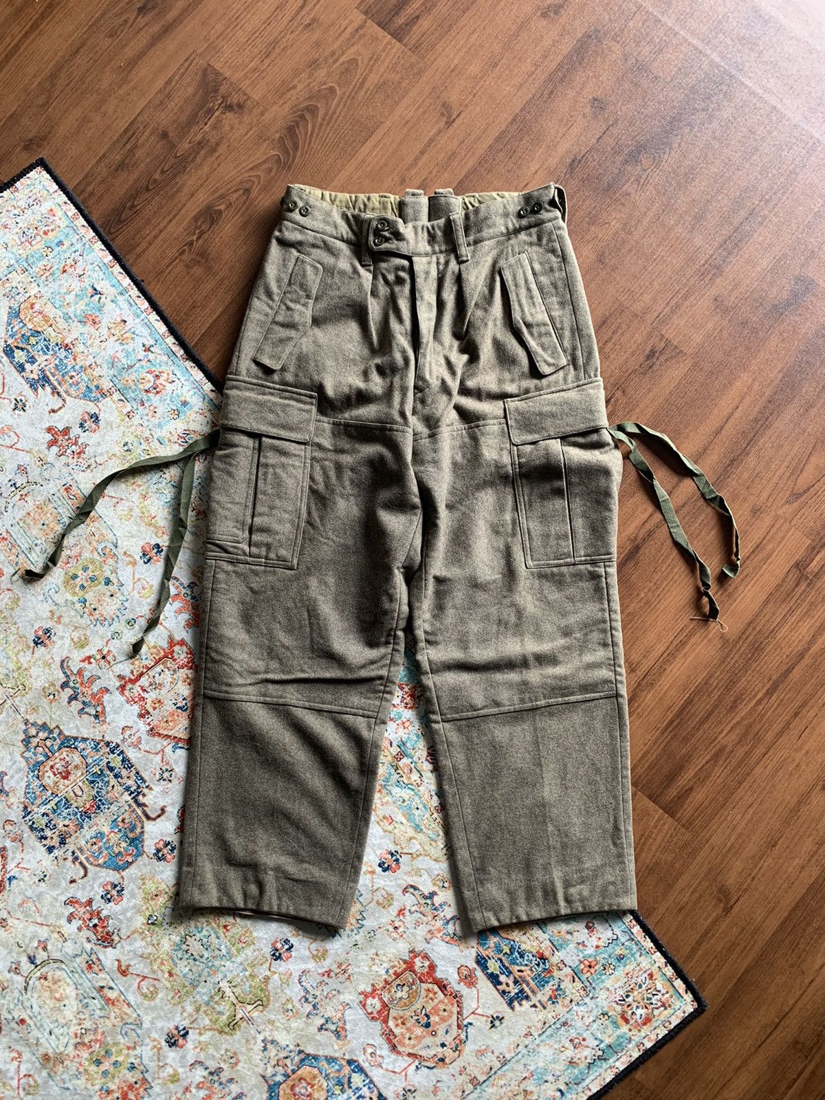 image of Us Military Heavy Wool Field Cargo Niemann & Co in Army, Men's (Size 32)