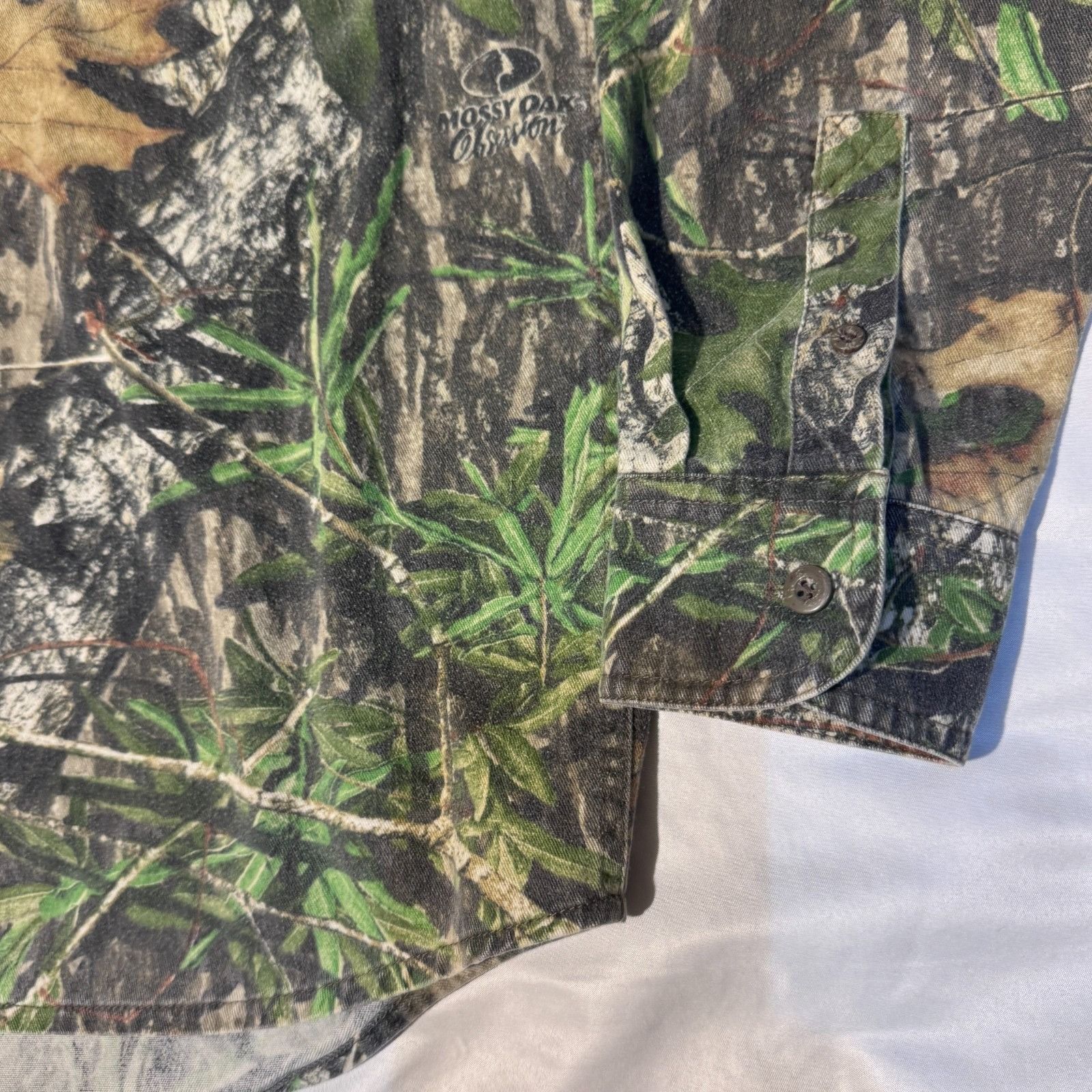 Mossy Oaks Mossy Oak Vintage 90s Woodland Camo Hunting Shirt Button Up Size US M / EU 48-50 / 2 - 5 Thumbnail