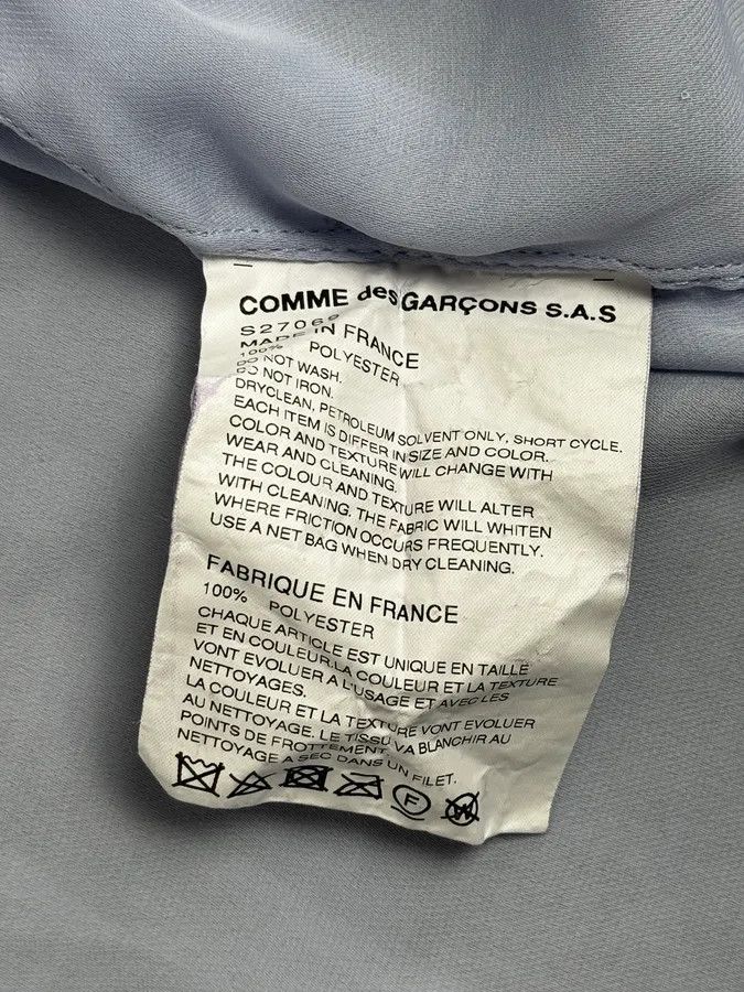 Comme des Garcons Comme des Garçons Shirt Blue Abstract Face Shirt Size US L / EU 52-54 / 3 - 12 Thumbnail