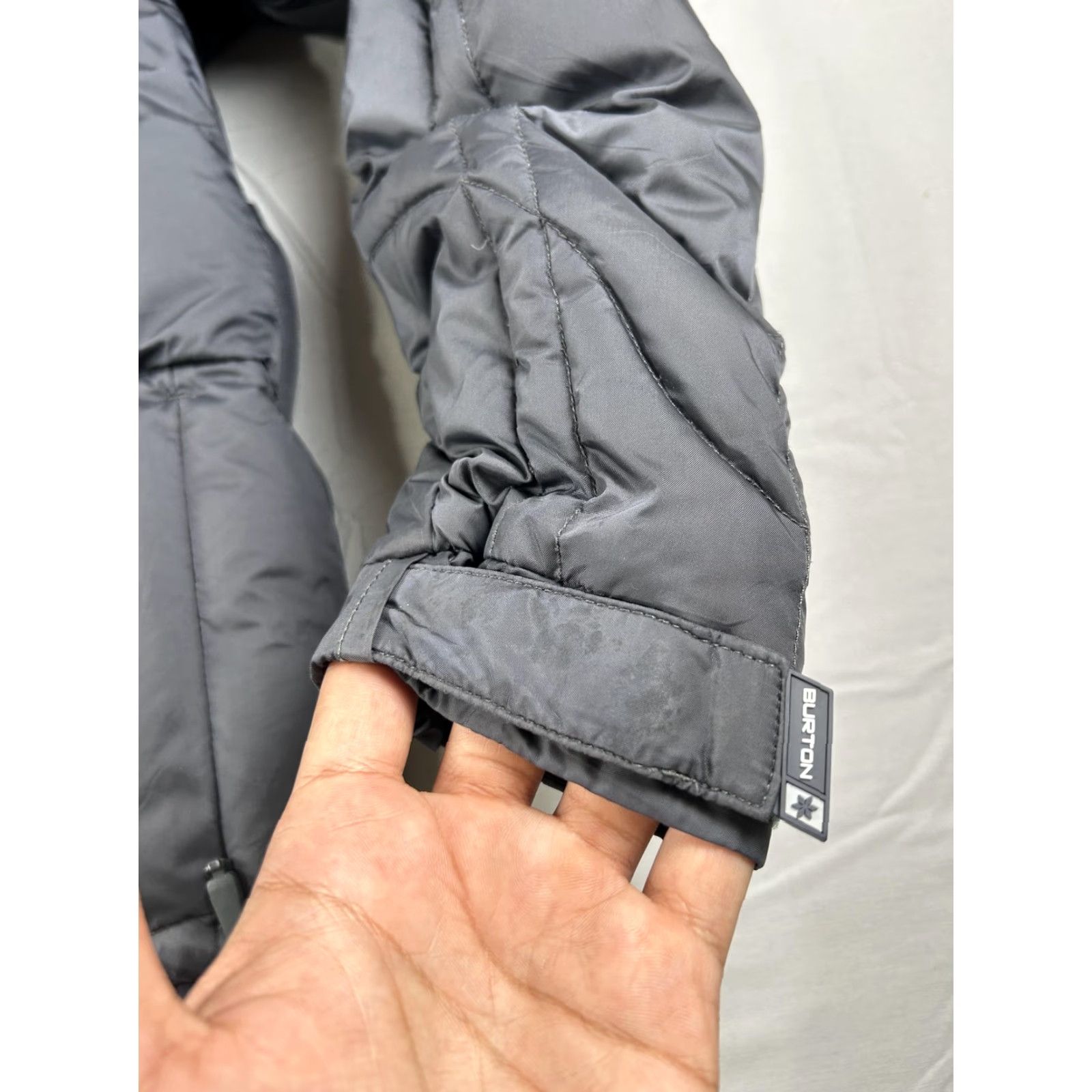 Burton Burton Dryride Radar Jacket Mens Small Gray Down Puffer Ski Snowboard Winter Size US S / EU 44-46 / 1 - 6 Thumbnail