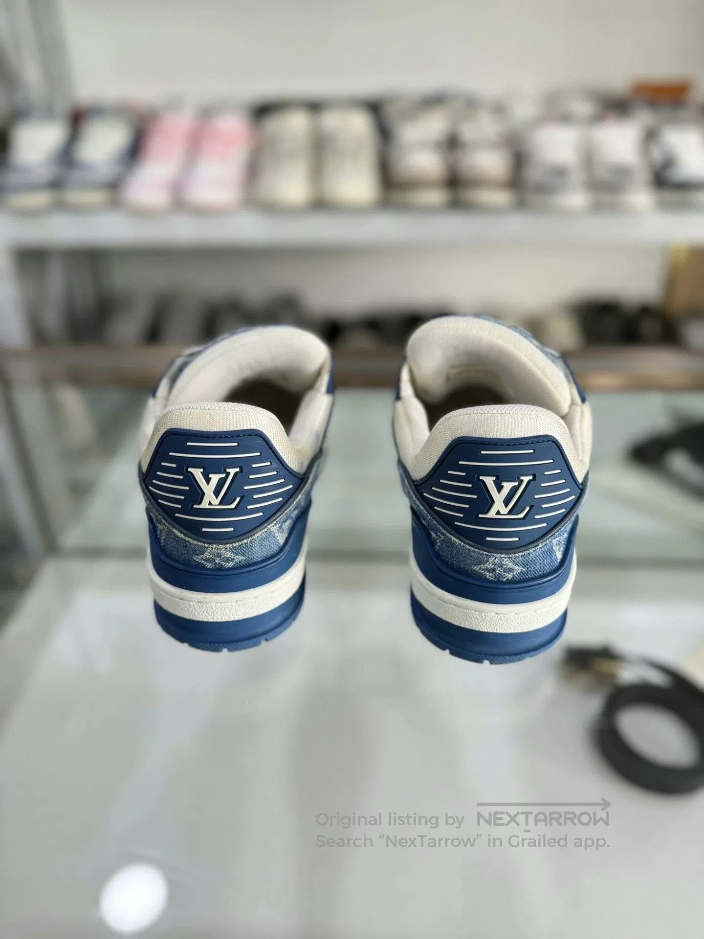 Louis Vuitton Louis Vuitton LV Trainer Men's Shoes. Size US 8 / EU 41 - 3 Thumbnail