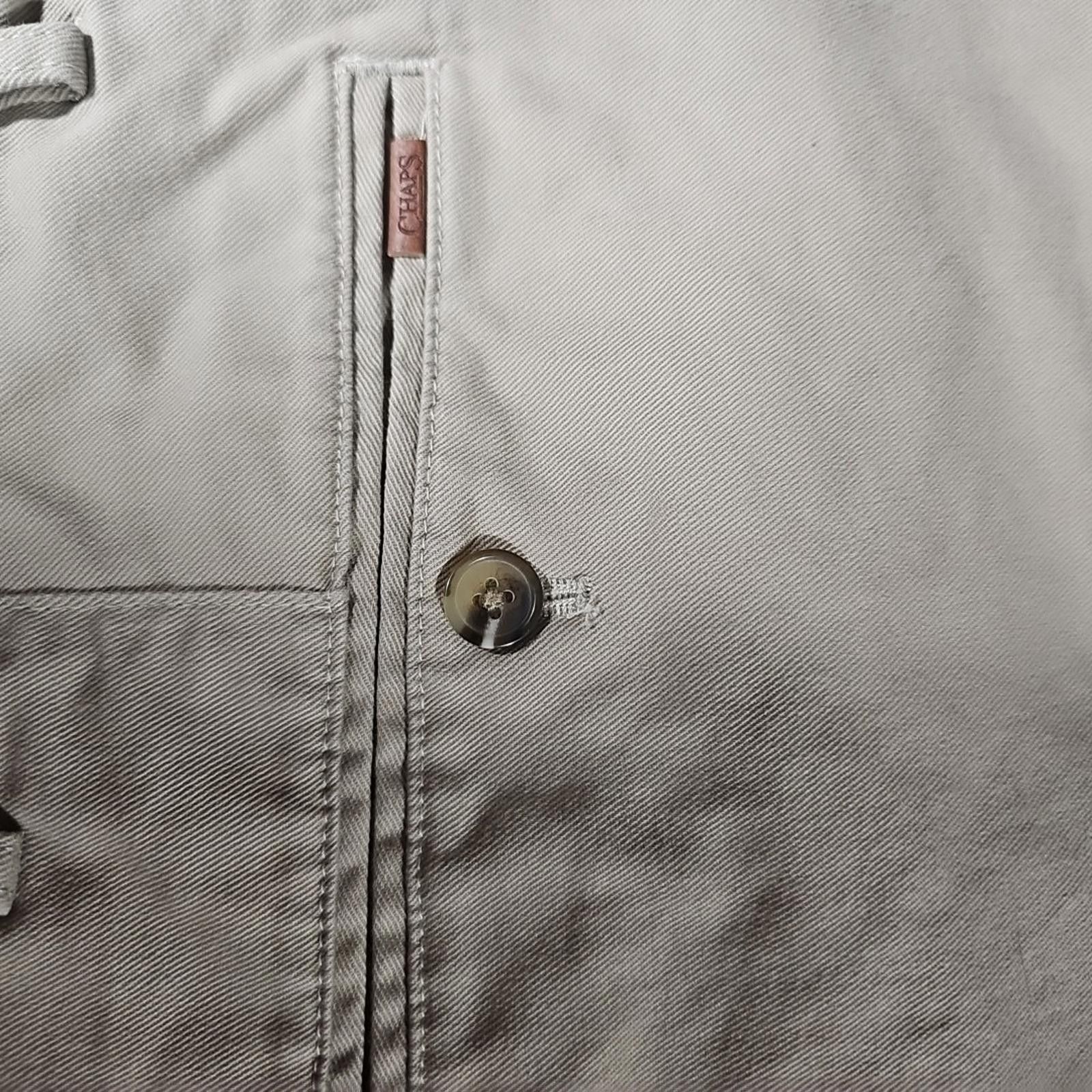 Chaps Chap's Coastland Wash Stretch 42x9 Khaki Shorts Size US 42 / EU 58 - 6 Thumbnail