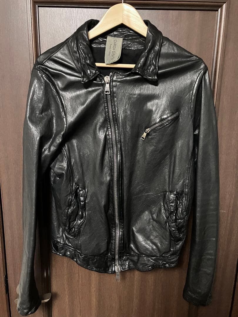 Giorgio Brato Giorgio Brato Rider Leather Jacket Size US M / EU 48-50 / 2 - 8 Thumbnail