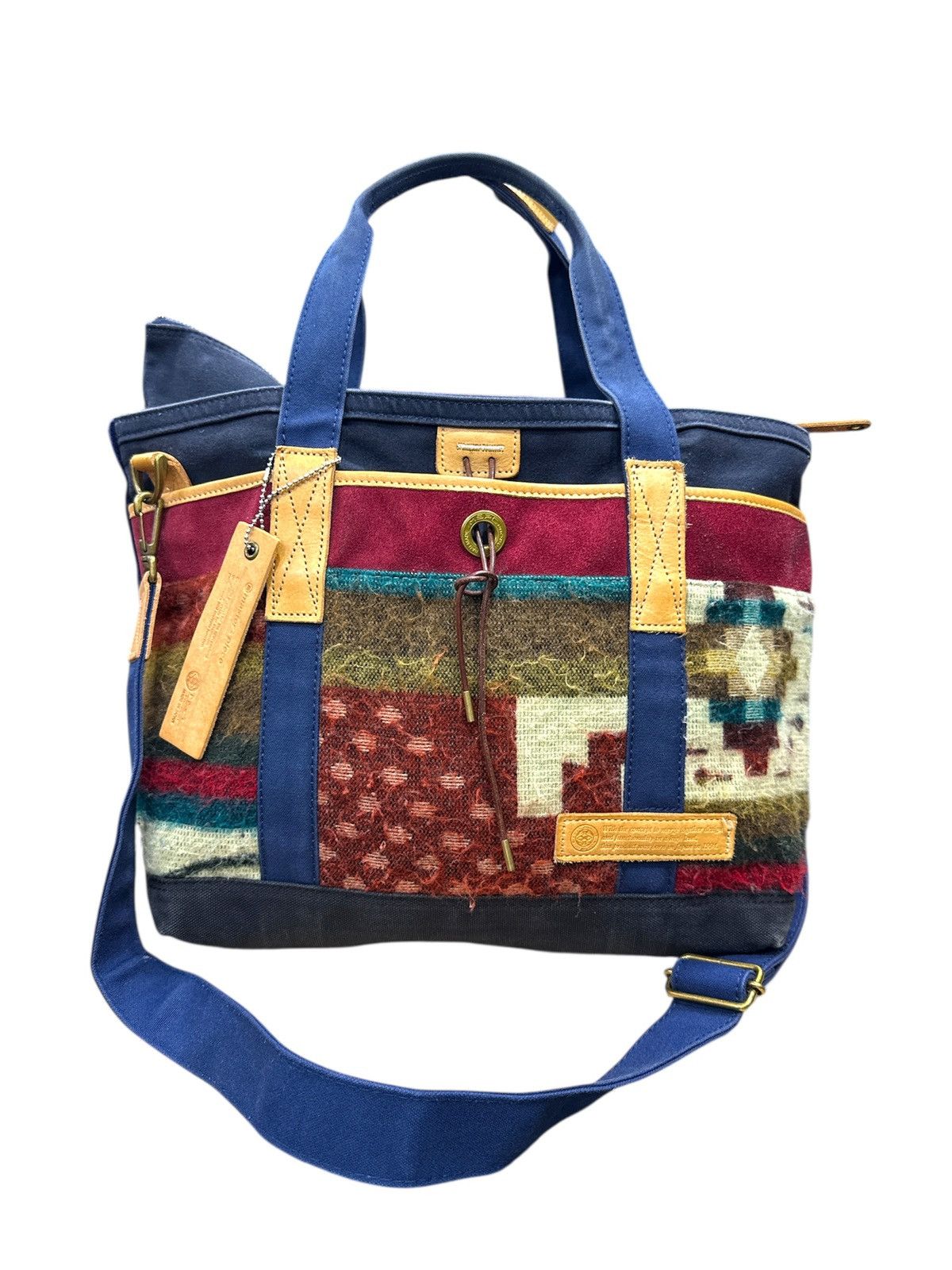 Japanese Brand × Kapital × MasterPiece Masterpiece messenger & tote bag Size ONE SIZE - 1 Thumbnail