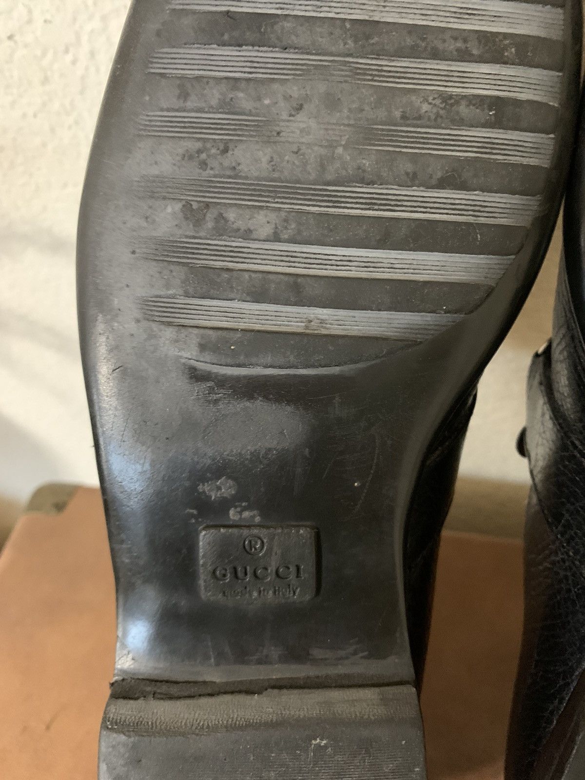 Gucci MOCA Pel S. Gomma Dollar loafers Size US 10 / EU 43 - 13 Thumbnail