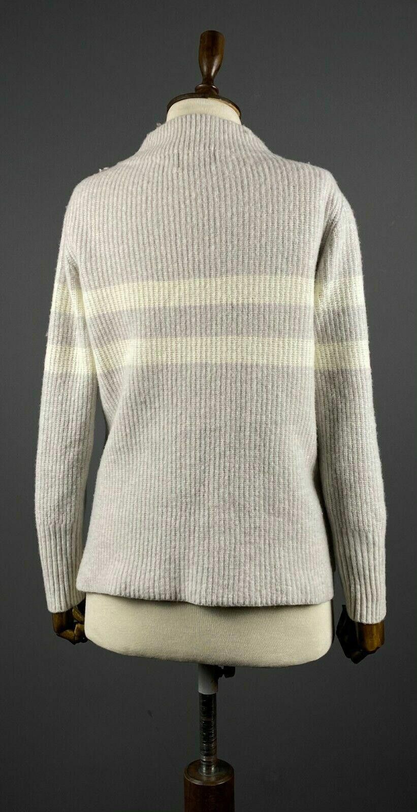 Barbour Barbour International Grey Mock Neck Wool Size USA 8 UK 12 Size M / US 6-8 / IT 42-44 - 5 Thumbnail