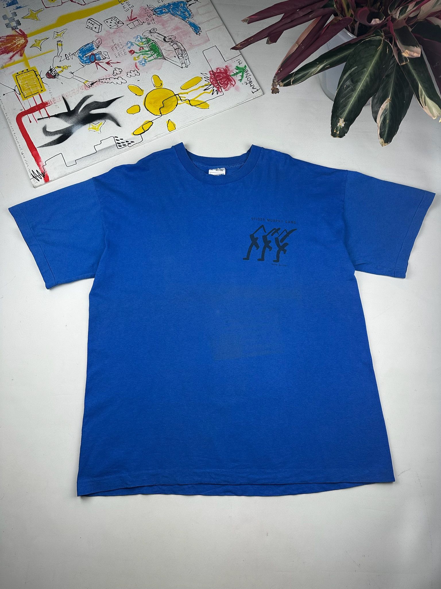 Arts & Science Vintage Trippy Acid Art Tee druds abstract lsd weed tshirt Size US XL / EU 56 / 4 - 2 Thumbnail