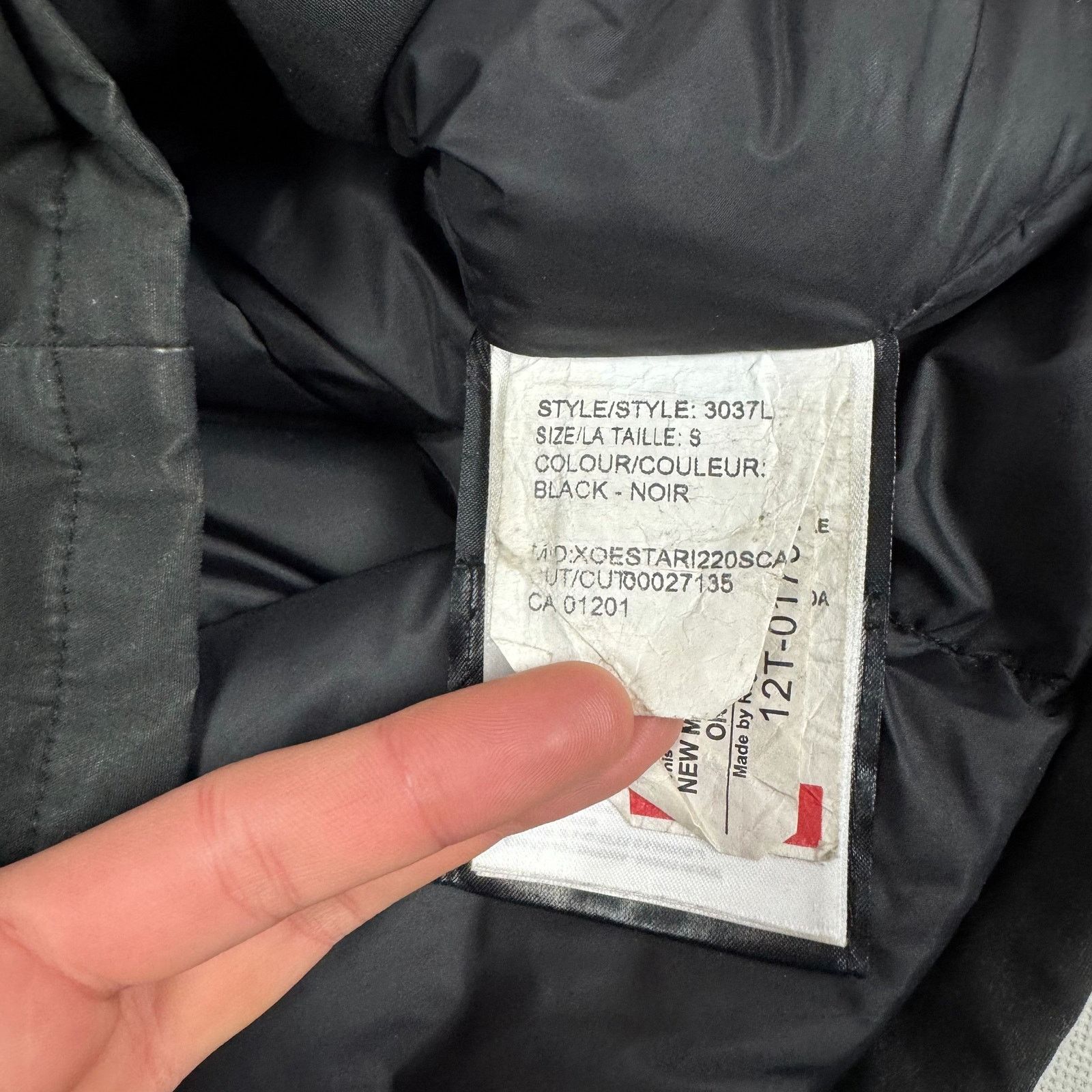 Canada Goose Canada Goose Black Hooded Full Zip Parka Jacket Small Size S / US 4 / IT 40 - 14 Thumbnail