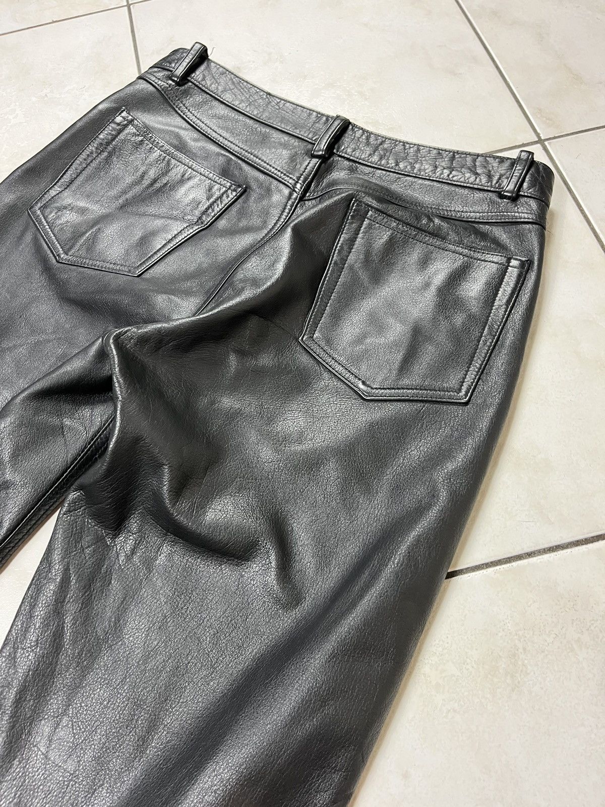 Leather × Vintage Vintage Conwell 32x32 leather classic pants trousers Size US 32 / EU 48 - 23 Thumbnail
