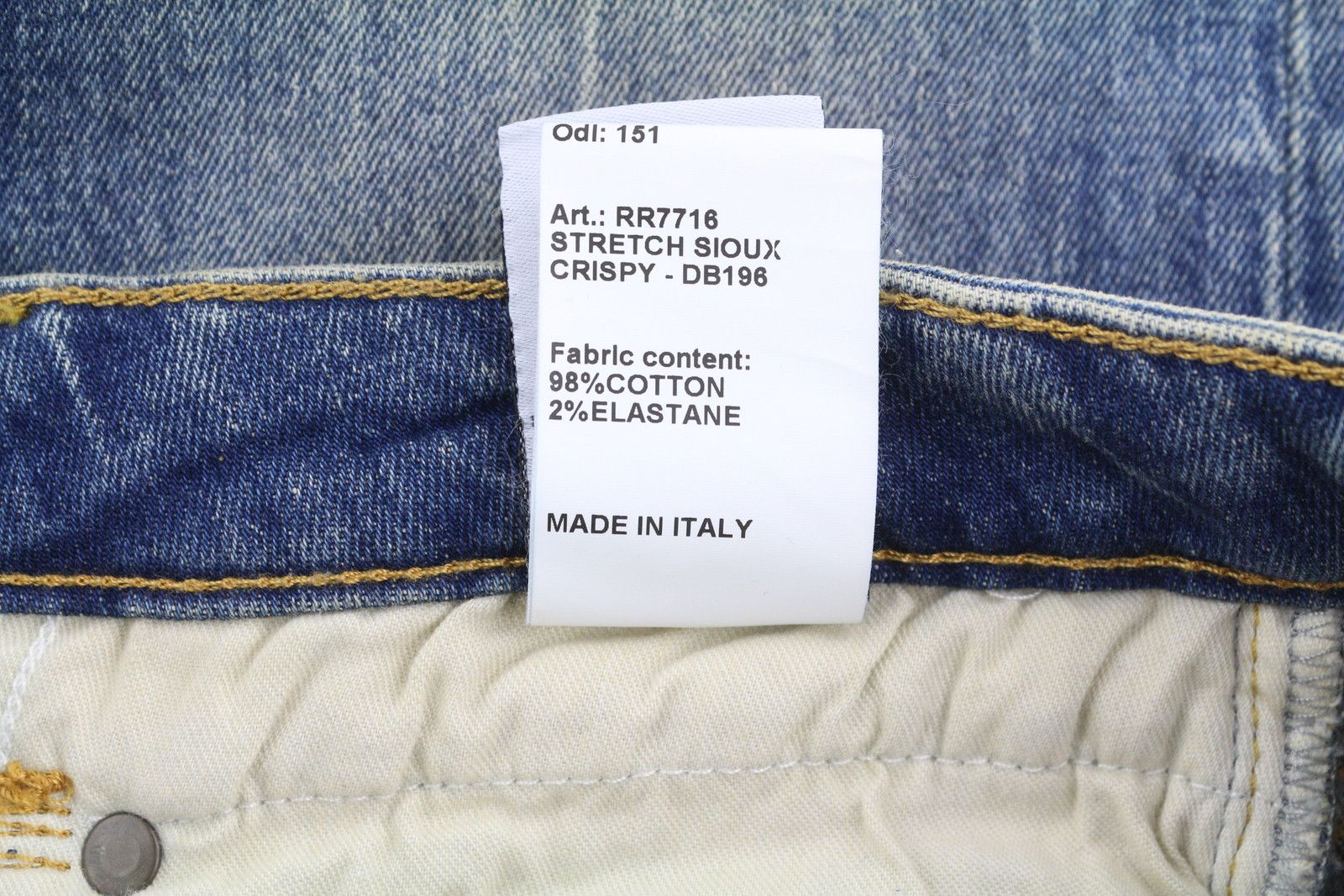 R13 BOY STRAIGHT 27 Ankle Cropped Washed Blue Kelly 84491 Size 27" / US 4 / IT 40 - 11 Thumbnail