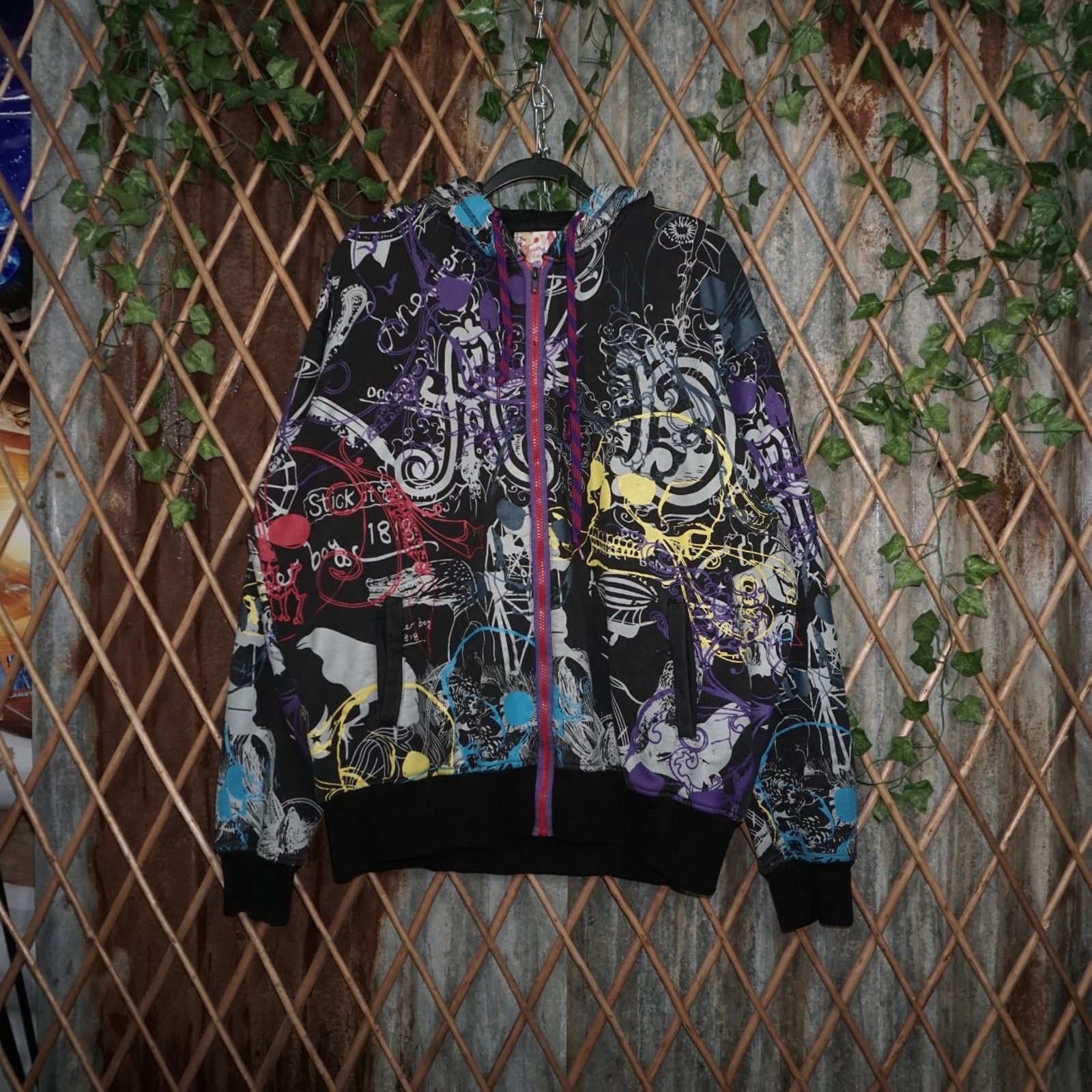 Artful Dodger Artful Dodger Embroidered Zip up Hoodie | Grailed