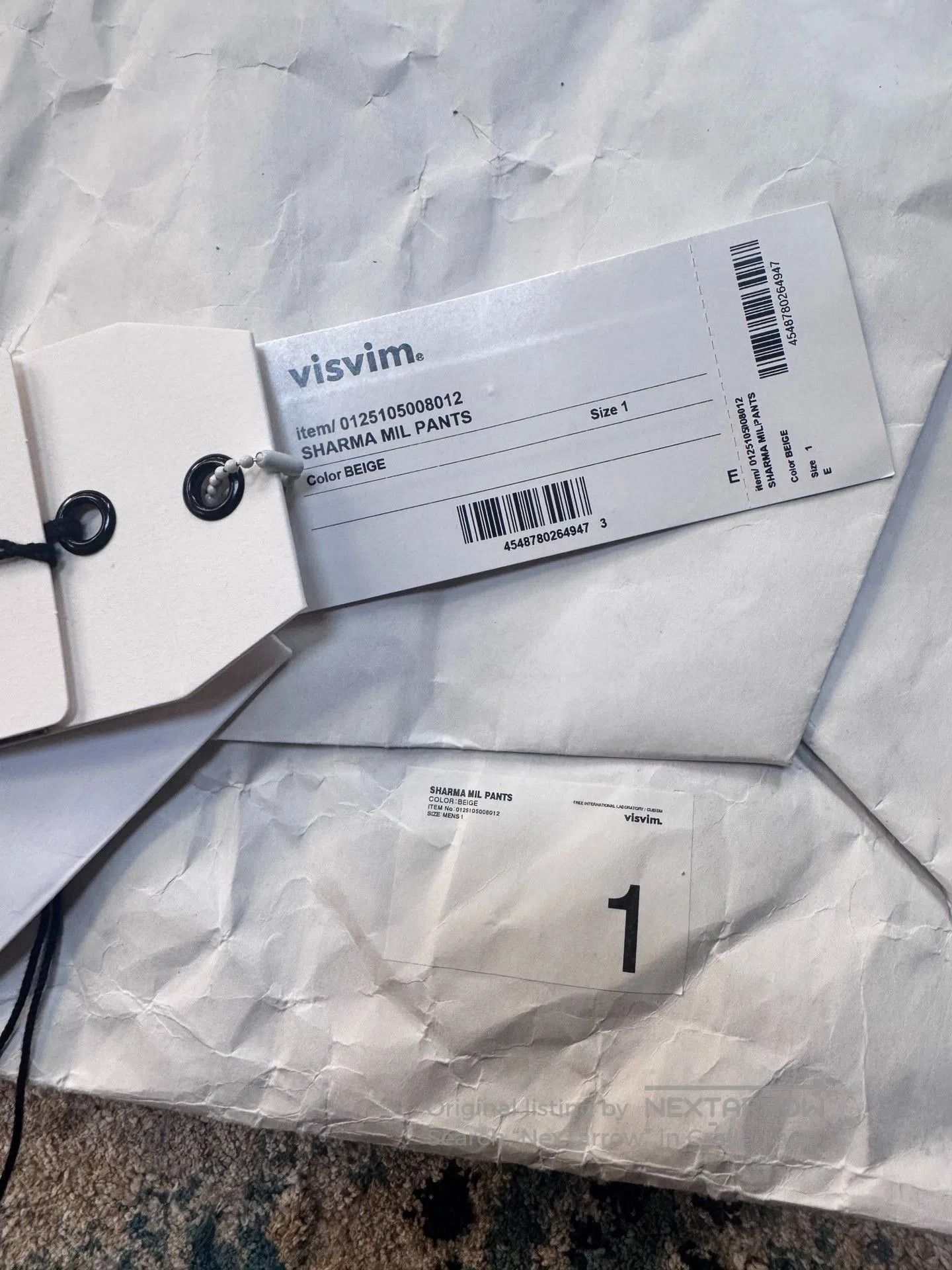 Visvim VISVIM 25SS SHARMA MIL Cargo Pants. Size US 35 - 5 Thumbnail