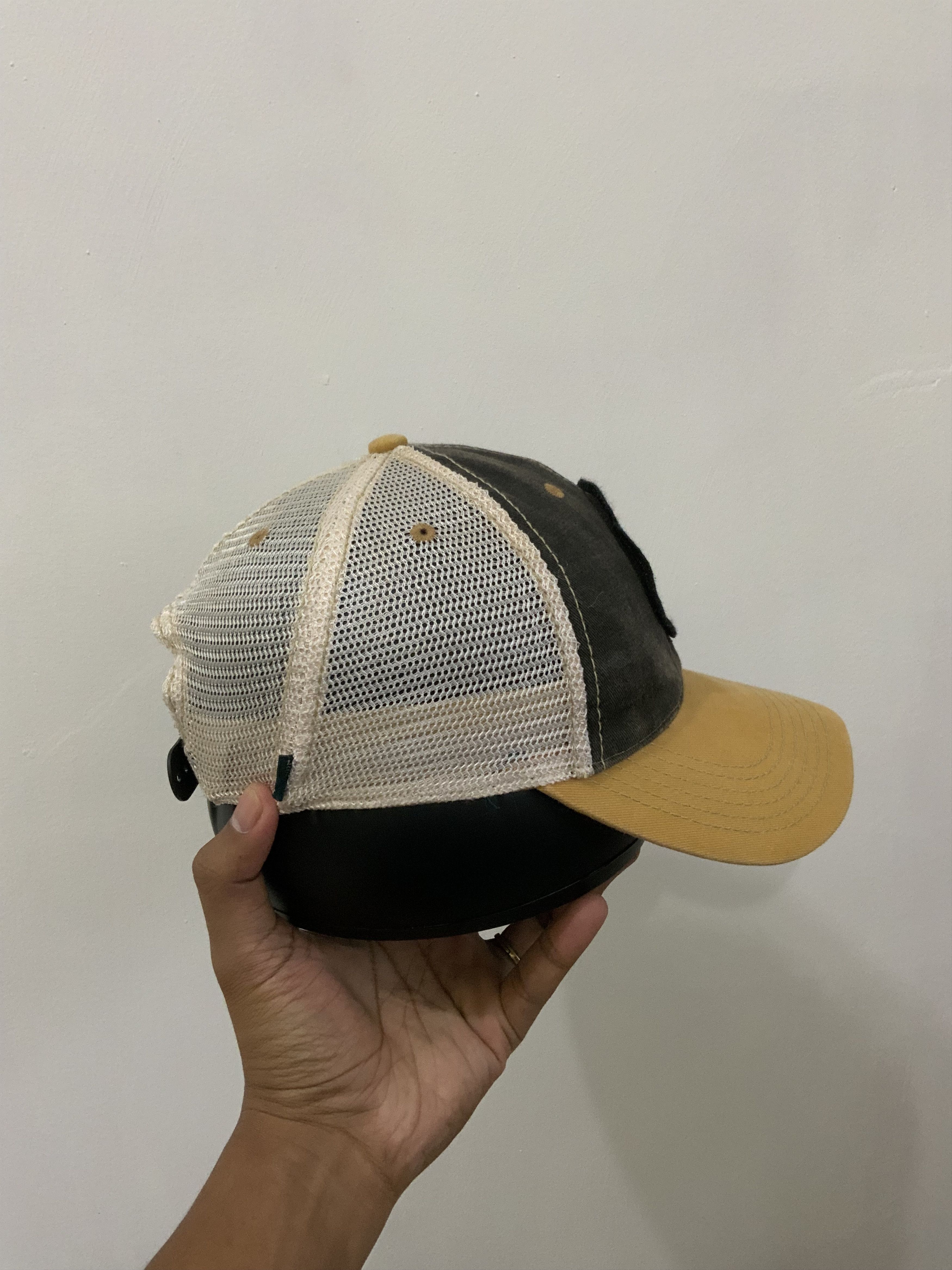 Japanese Brand Vintage Badass Backyard Brewing Legacy Fade Trucker Hat Size ONE SIZE - 8 Thumbnail