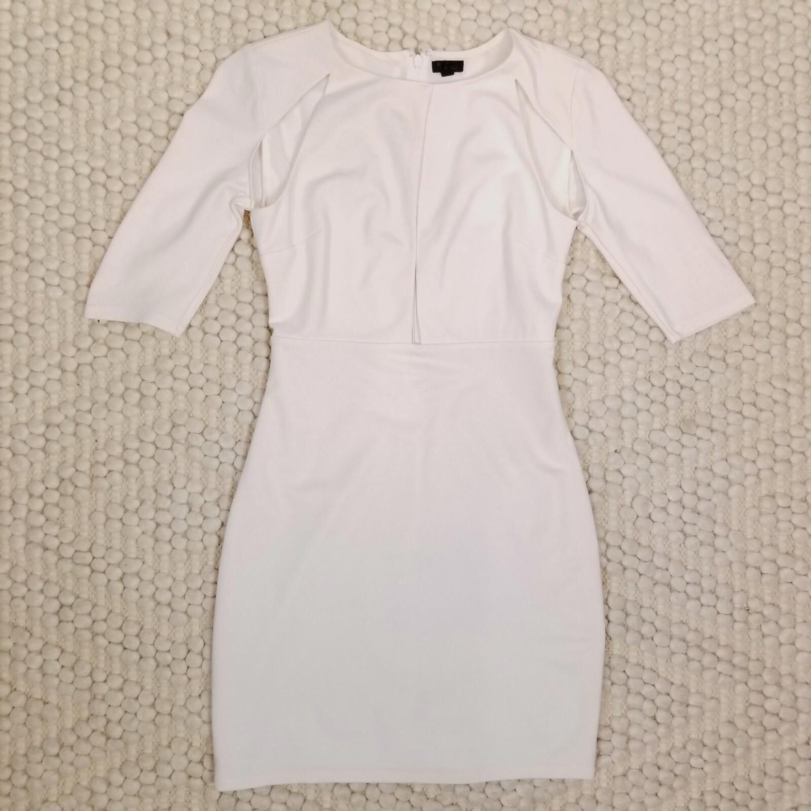 NBD NBD Bodycon CutOut Mini Dress White Sz Medium Size M / US 6-8 / IT 42-44 - 8 Thumbnail