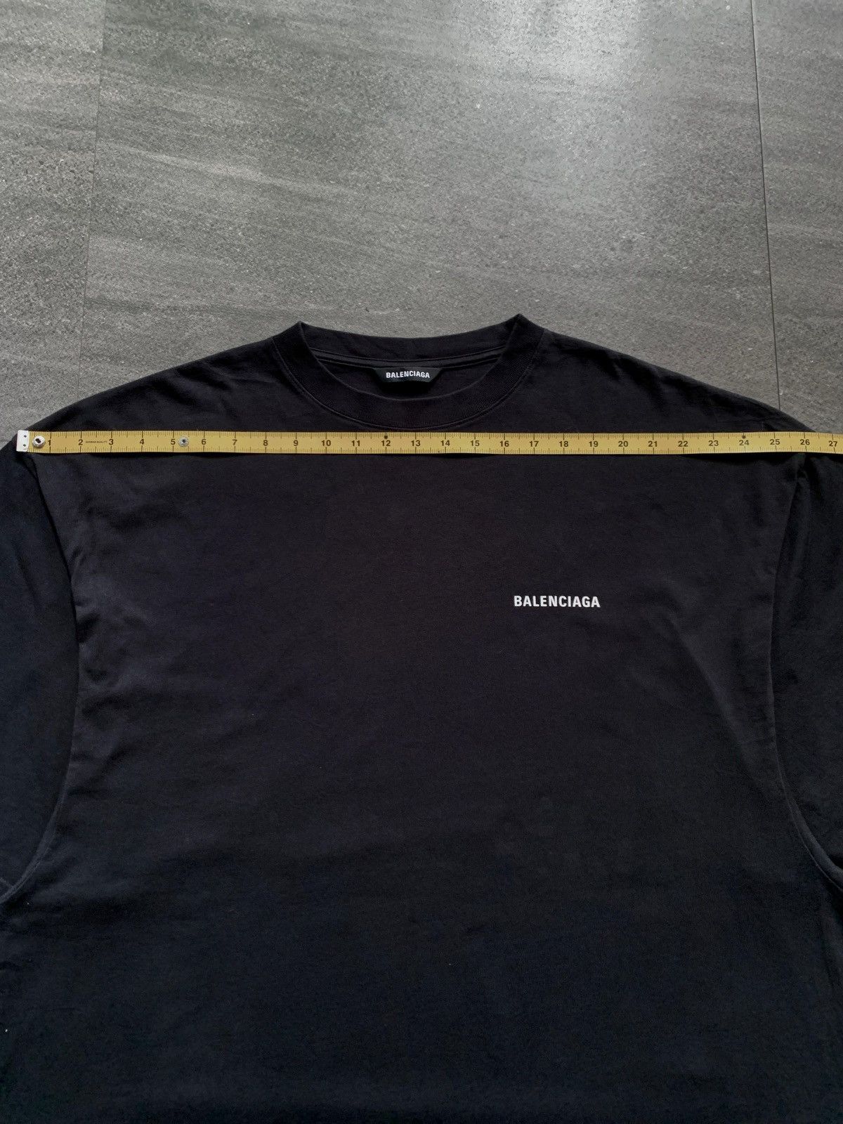 Balenciaga FREE TAX! Defile Logo tee Size US M / EU 48-50 / 2 - 12 Thumbnail