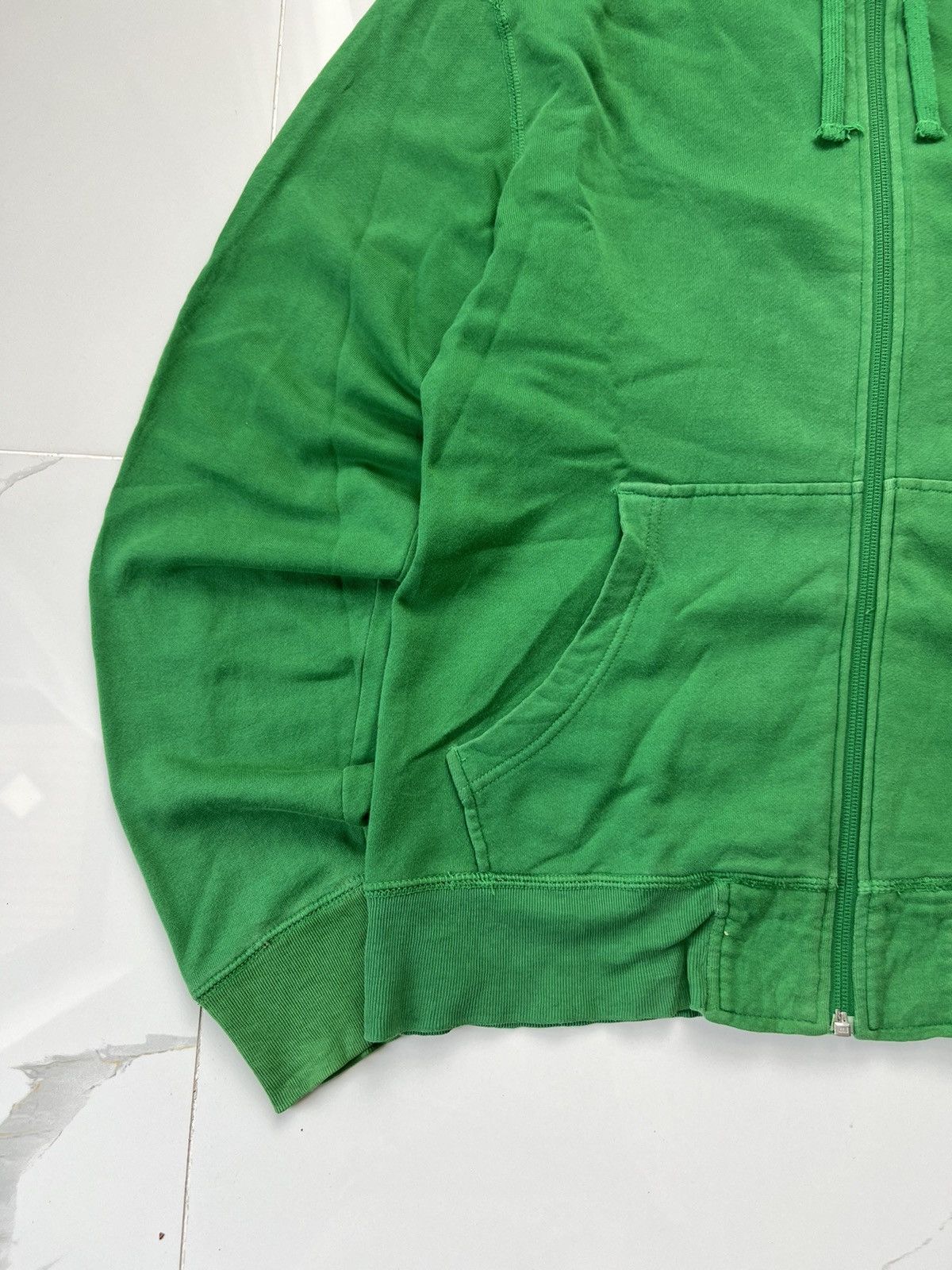 Stussy × Vintage 00’s STUSSY AUTHENTIC ZIP HOODIE Y2K SMALL LOGO RARE Size US S / EU 44-46 / 1 - 3 Thumbnail