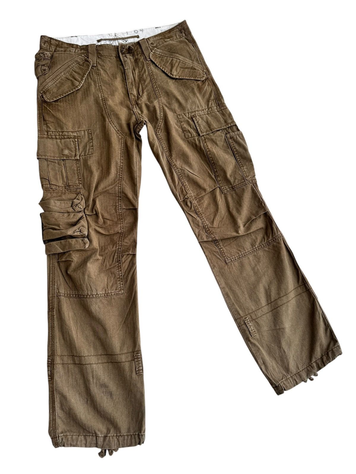 Polo Ralph Lauren Vintage Polo Ralph Lauren Multiple Pocket Cargo Pants Size US 34 / EU 50 - 4 Thumbnail